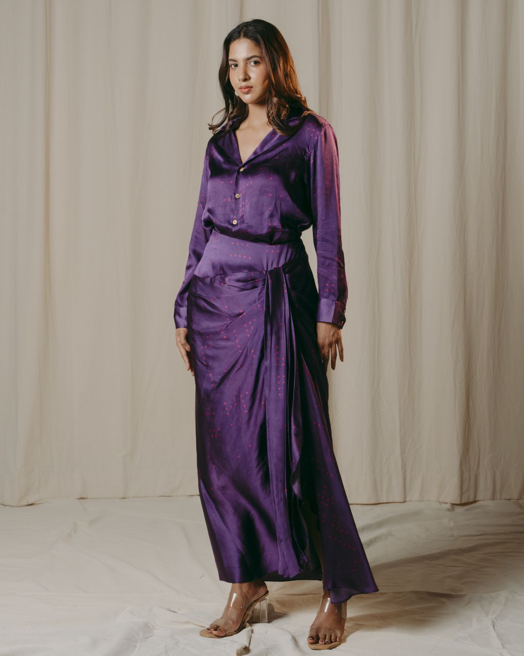 Bianca Purple Shirt