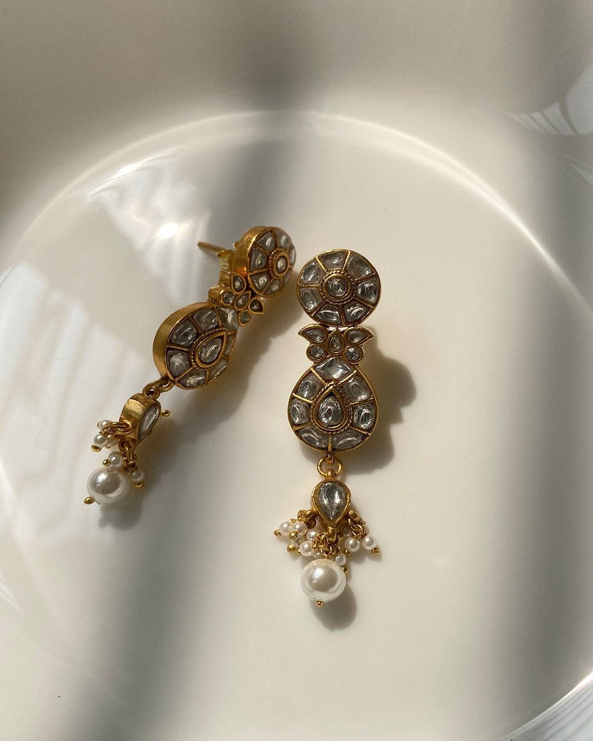 Adaa Polki Earrings