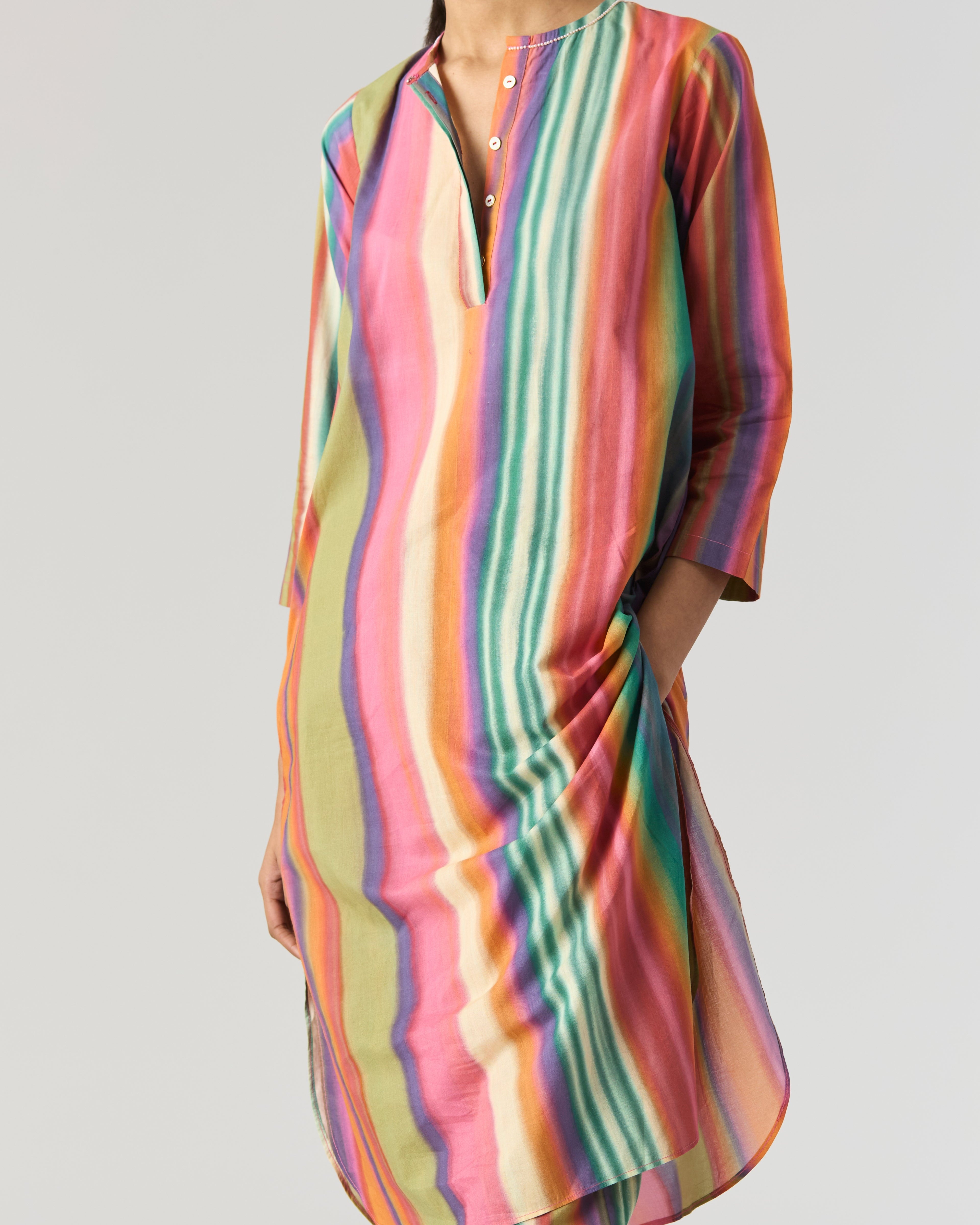 Aurora Long Kurta Set