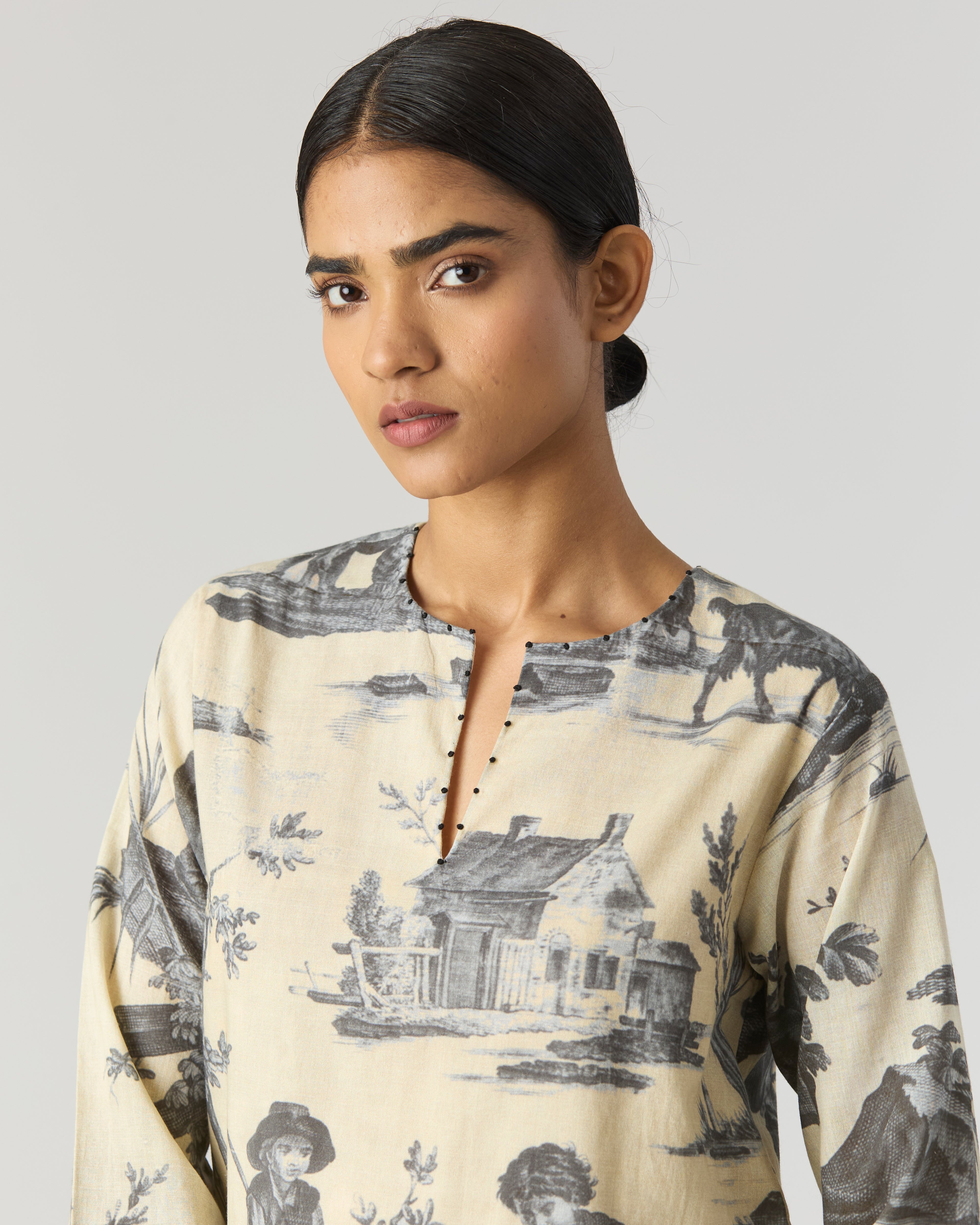 Festa Short Kurta Set