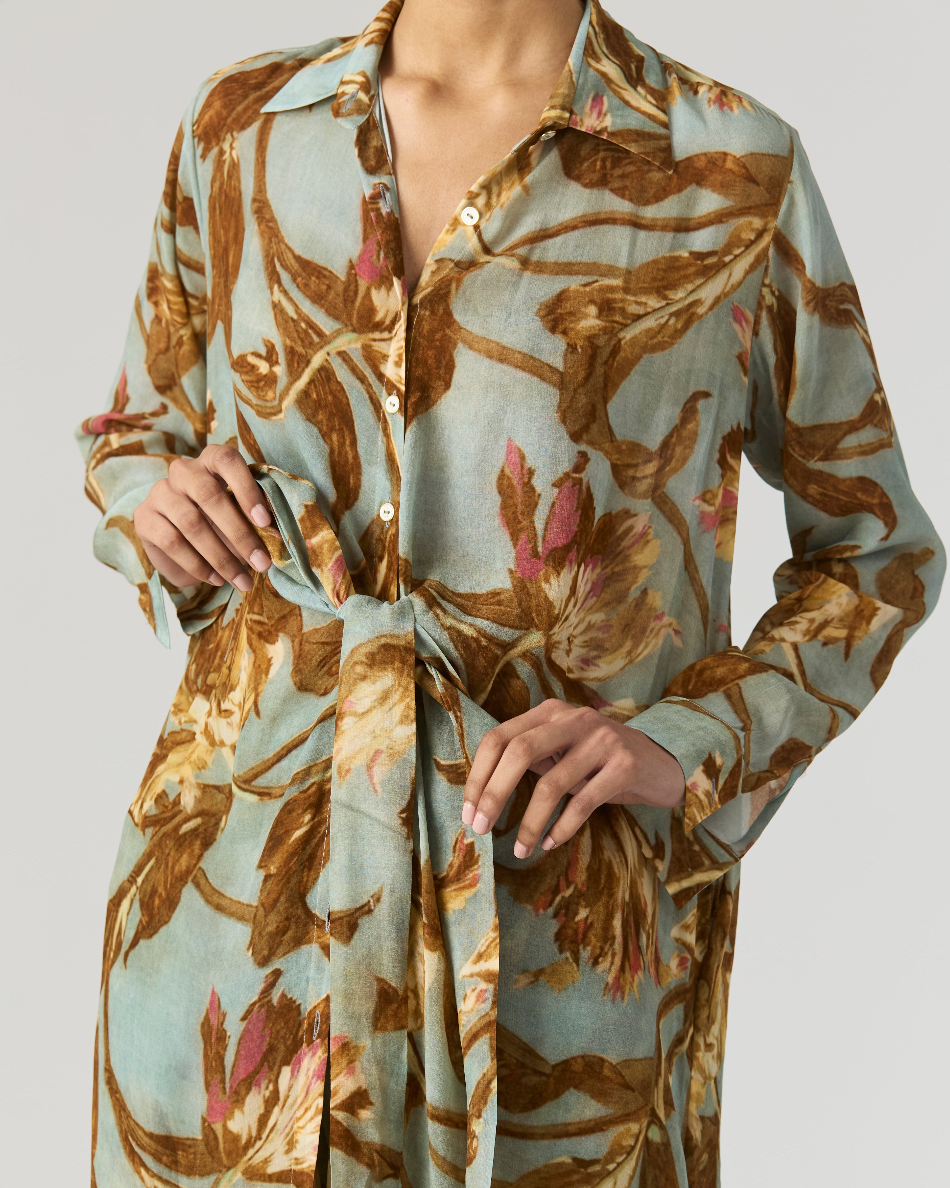 Trevi Wrap Kurta Set