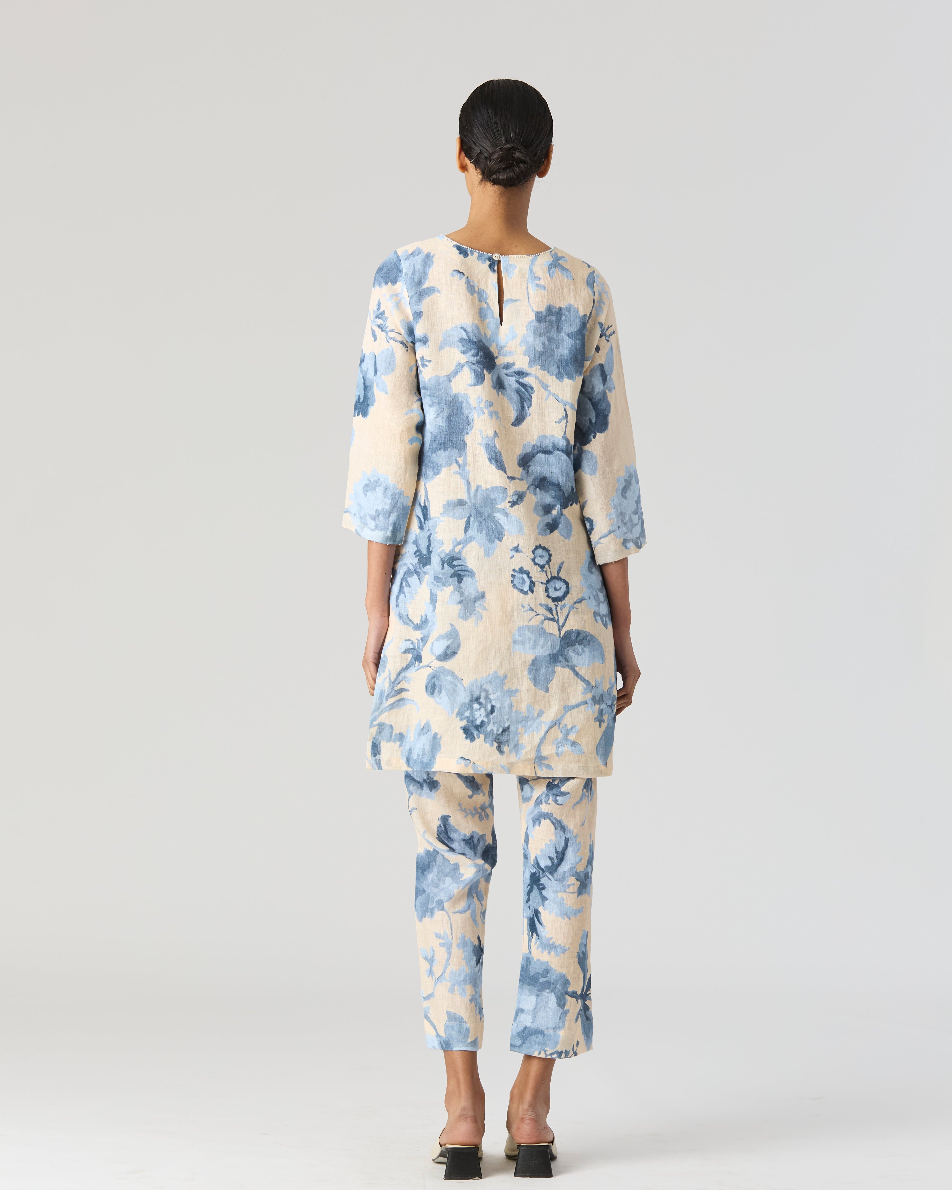 Juno Linen Kurta Set