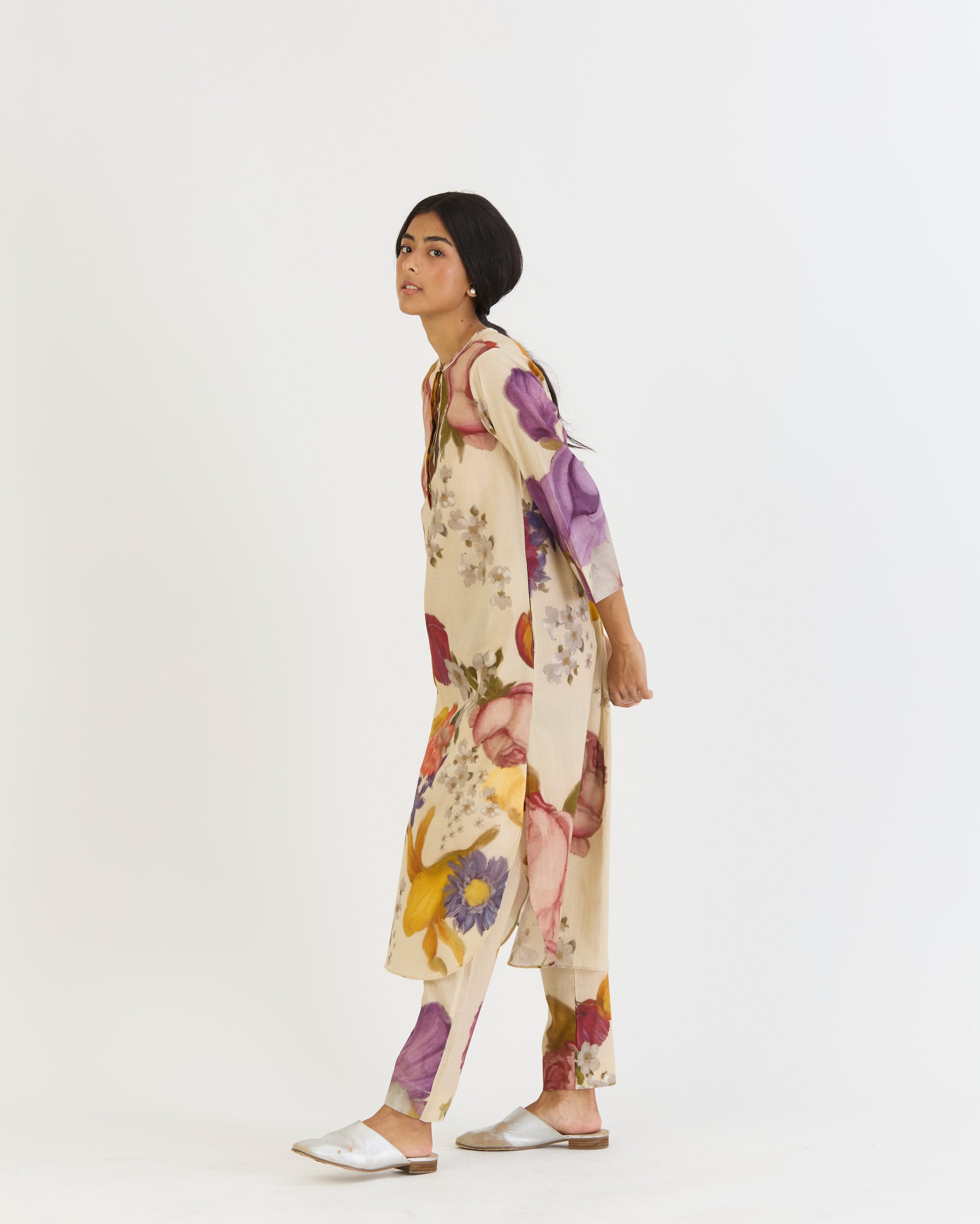 Cherimoya Long Kurta Set