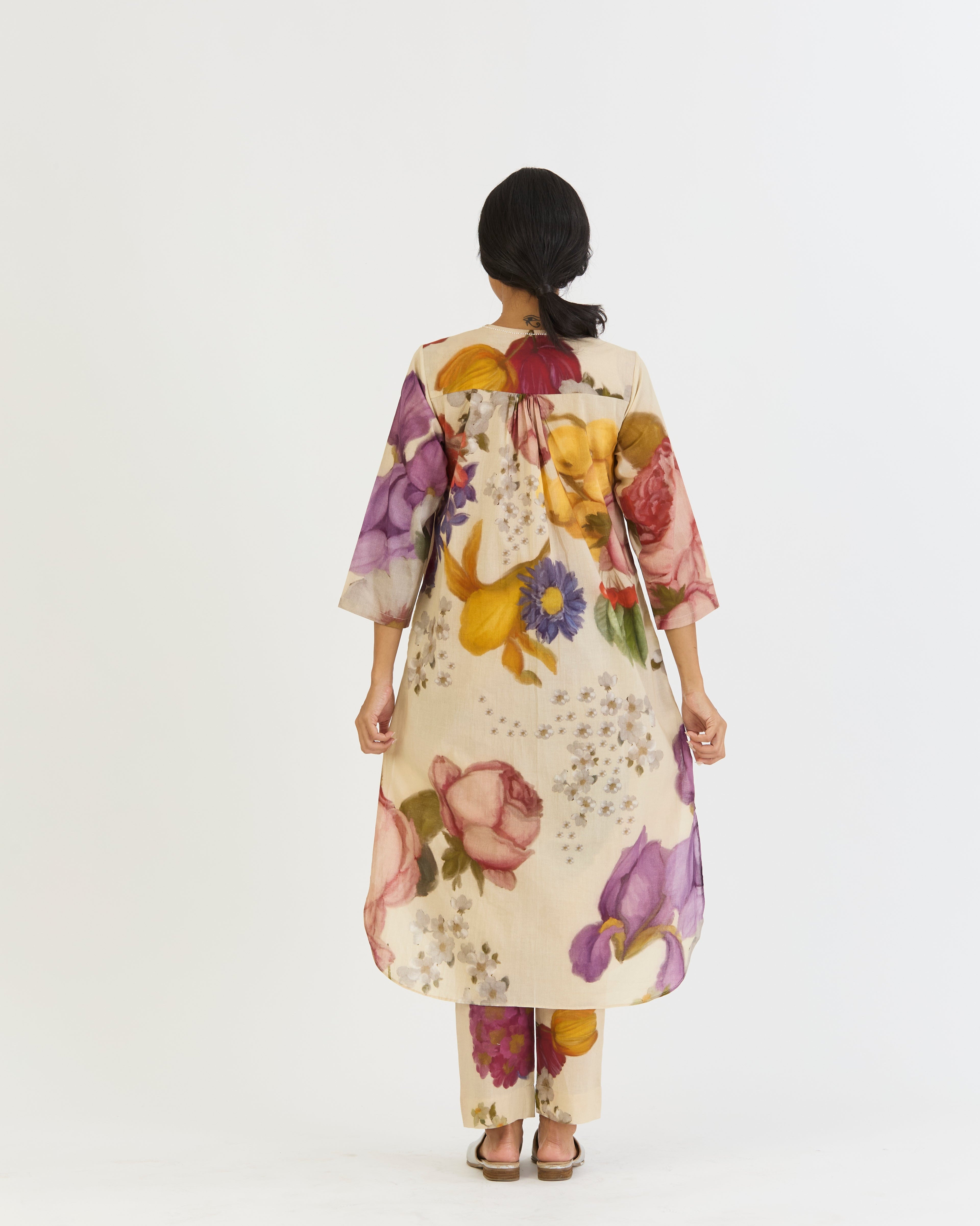 Cherimoya Long Kurta Set