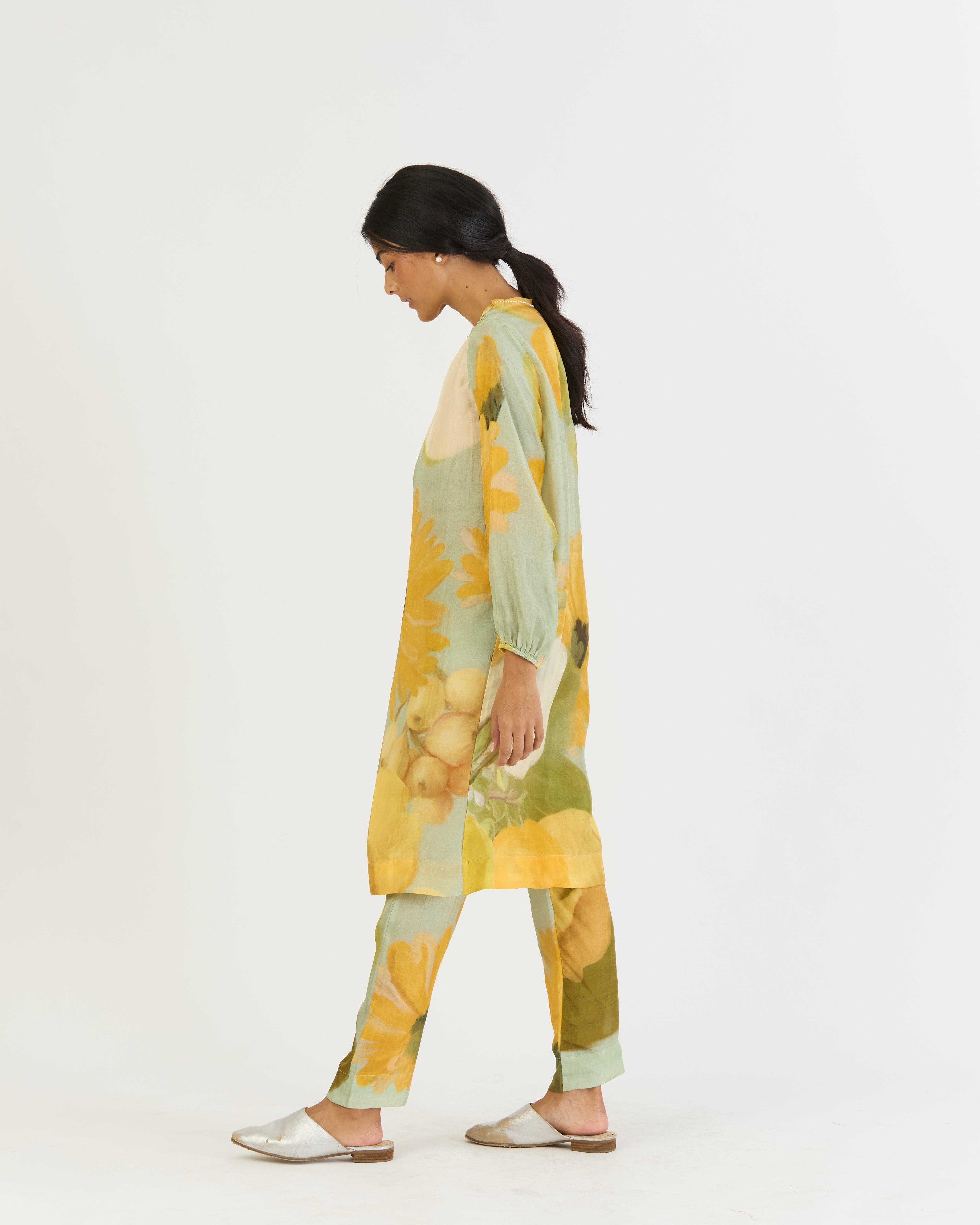 Lemonade Silk Kurta Set