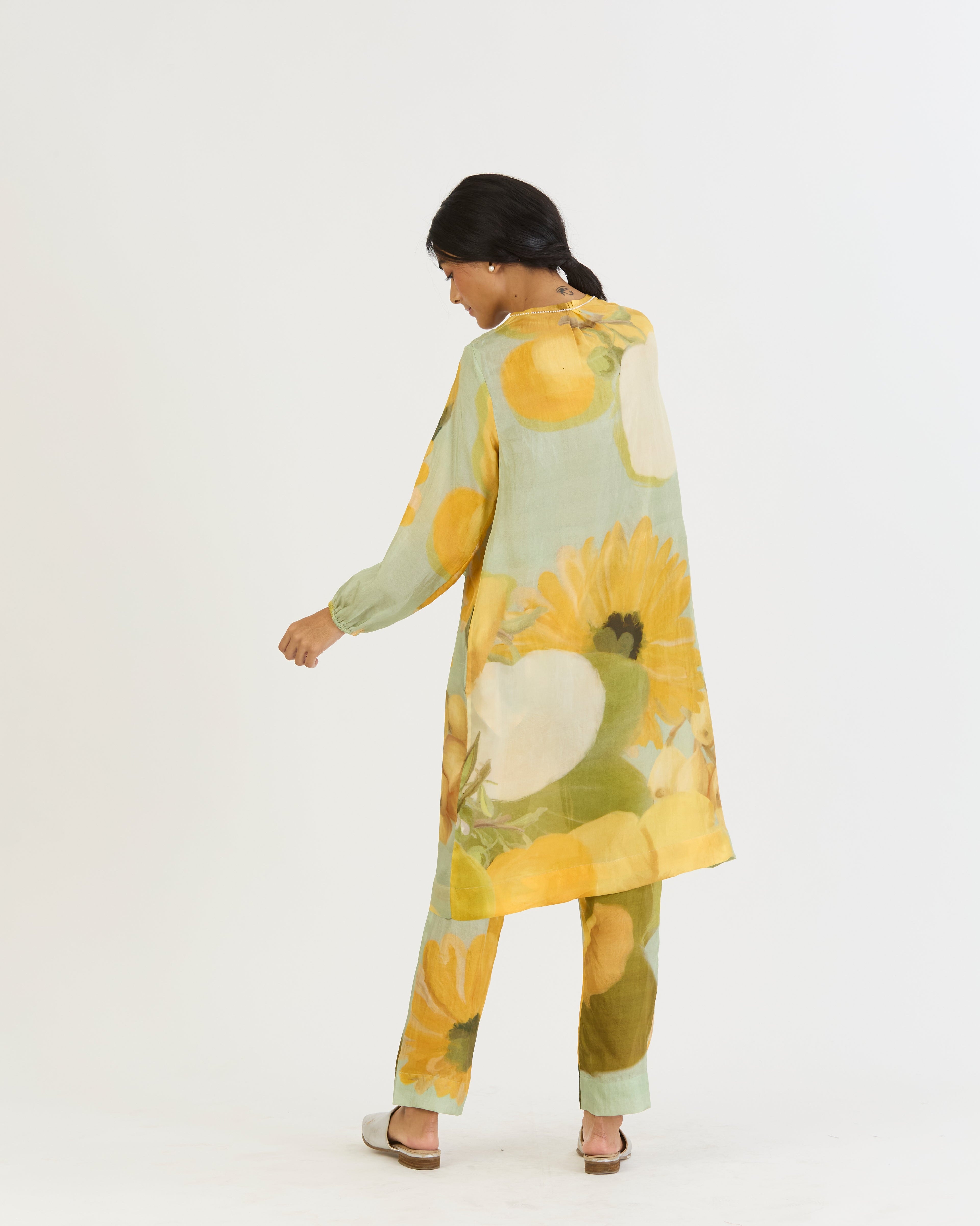 Lemonade Silk Kurta Set