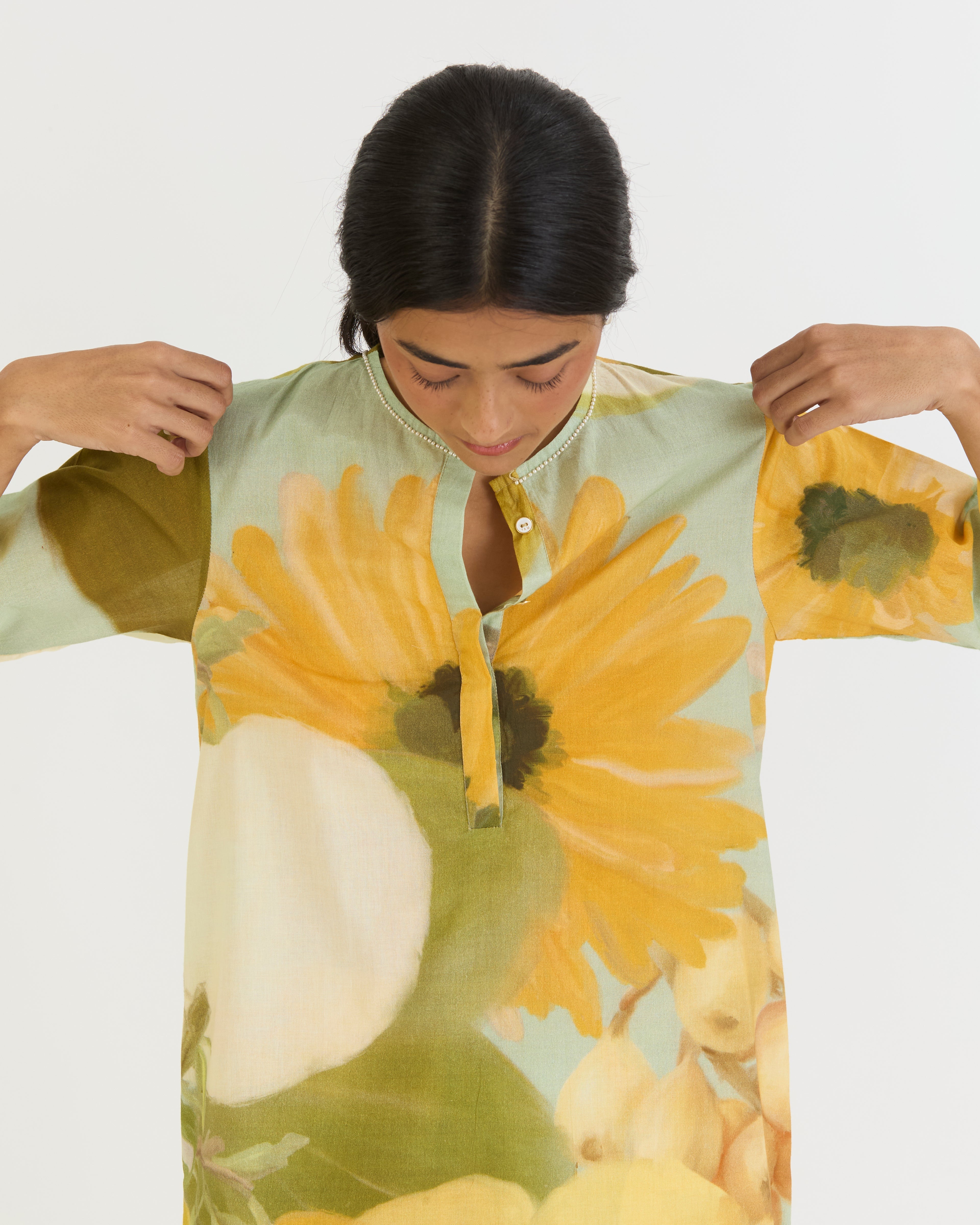 Lemonade Long Kurta Set