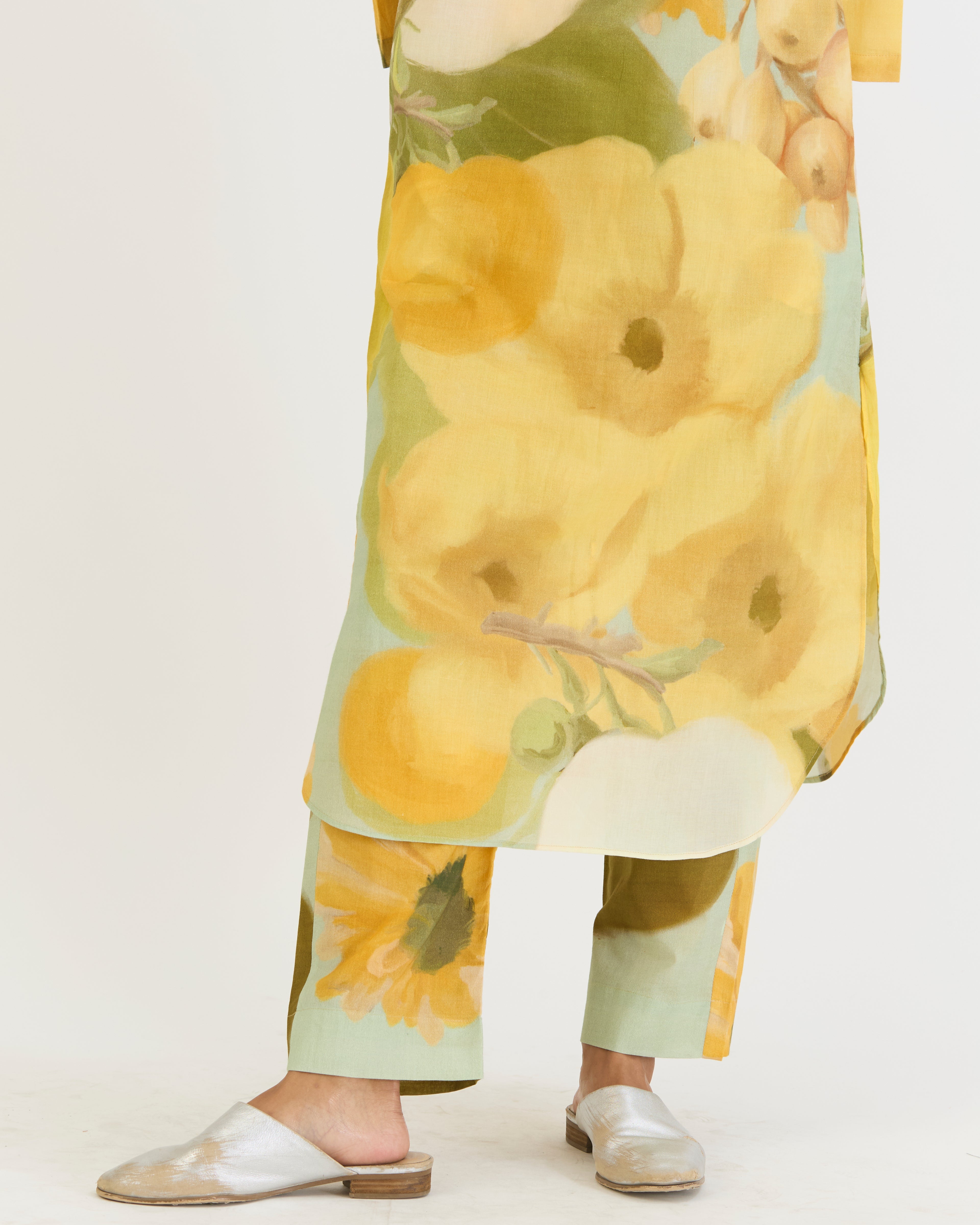 Lemonade Long Kurta Set