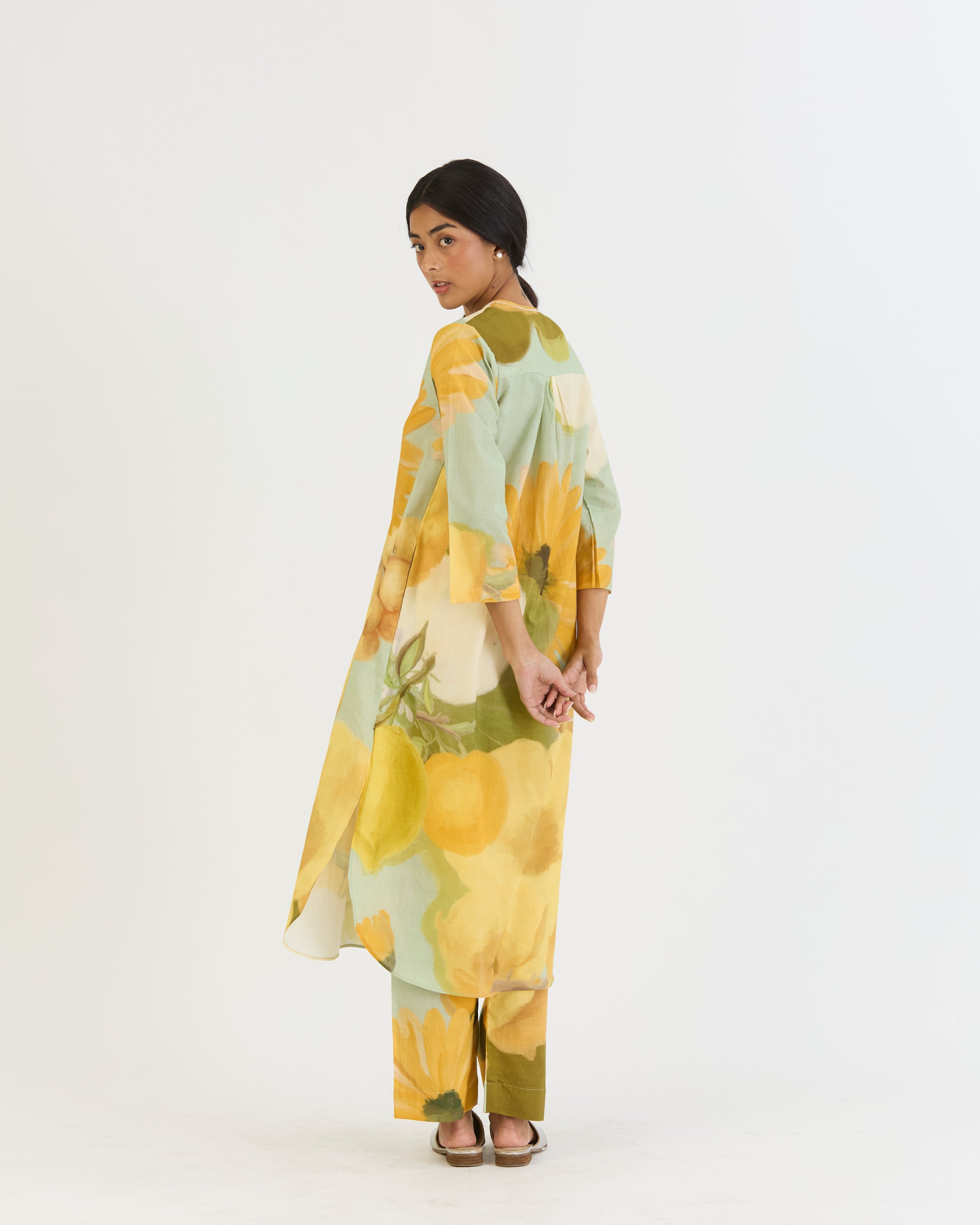 Lemonade Long Kurta Set