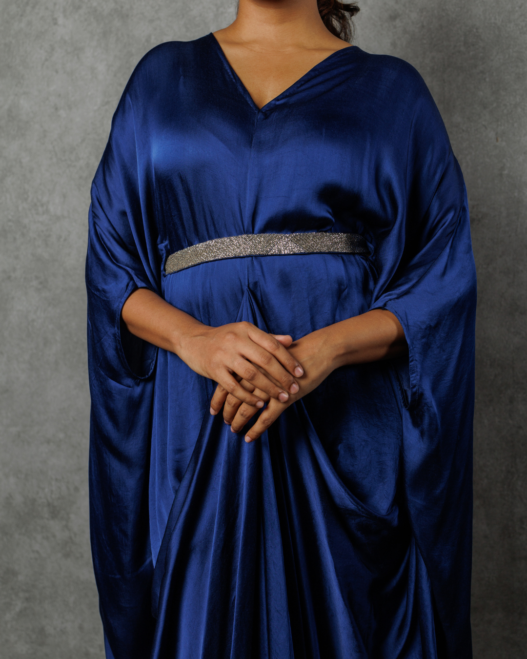 Blue Belted Kaftan