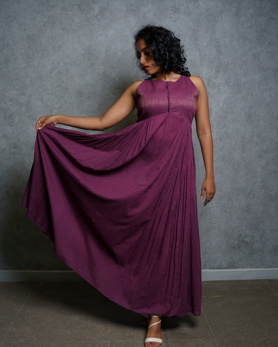 Dark Wine Dress