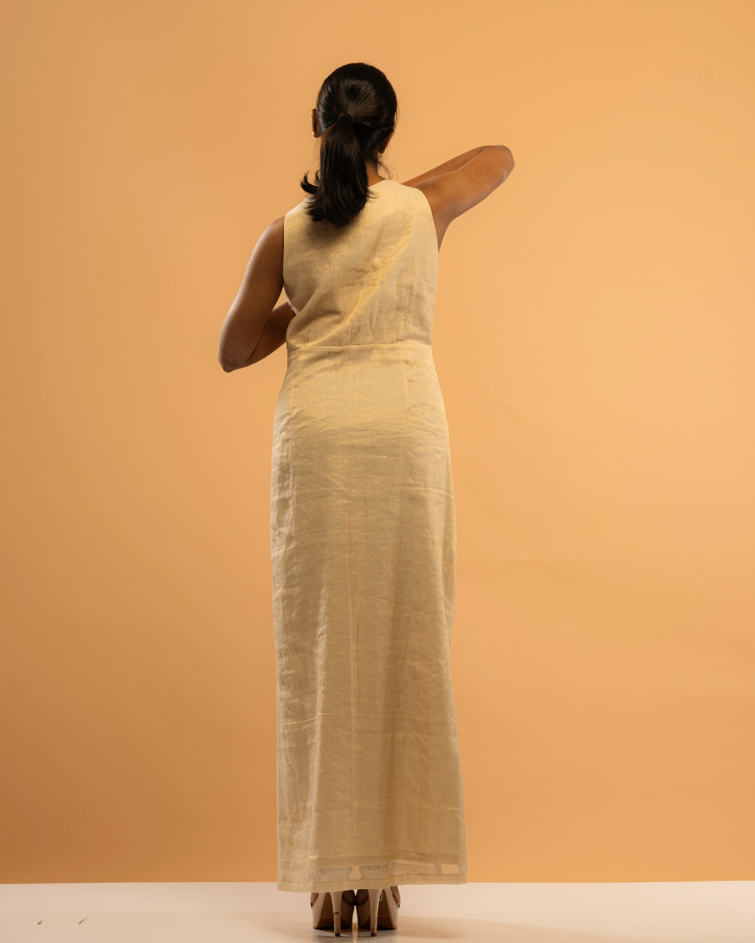 Ragini | V-Neck Slit Dress