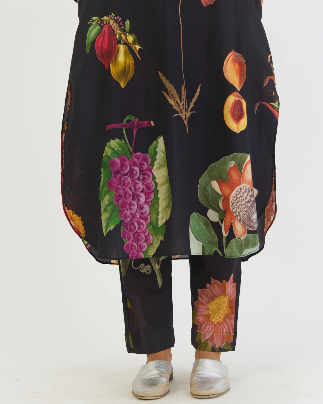 Plum Long Kurta