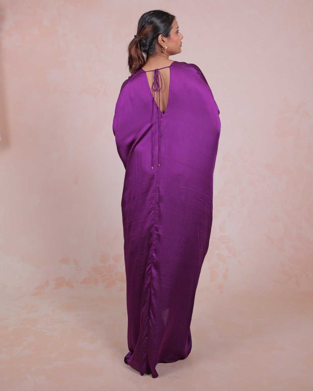 Purple Piping Kaftan