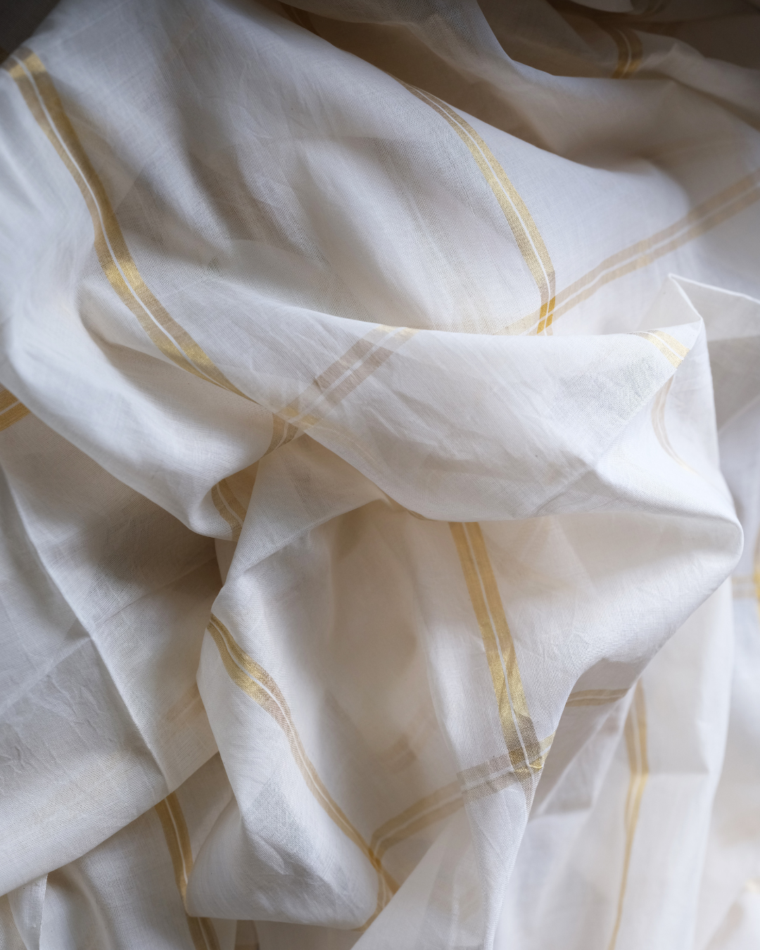 Thankamani Check Kasavu Saree