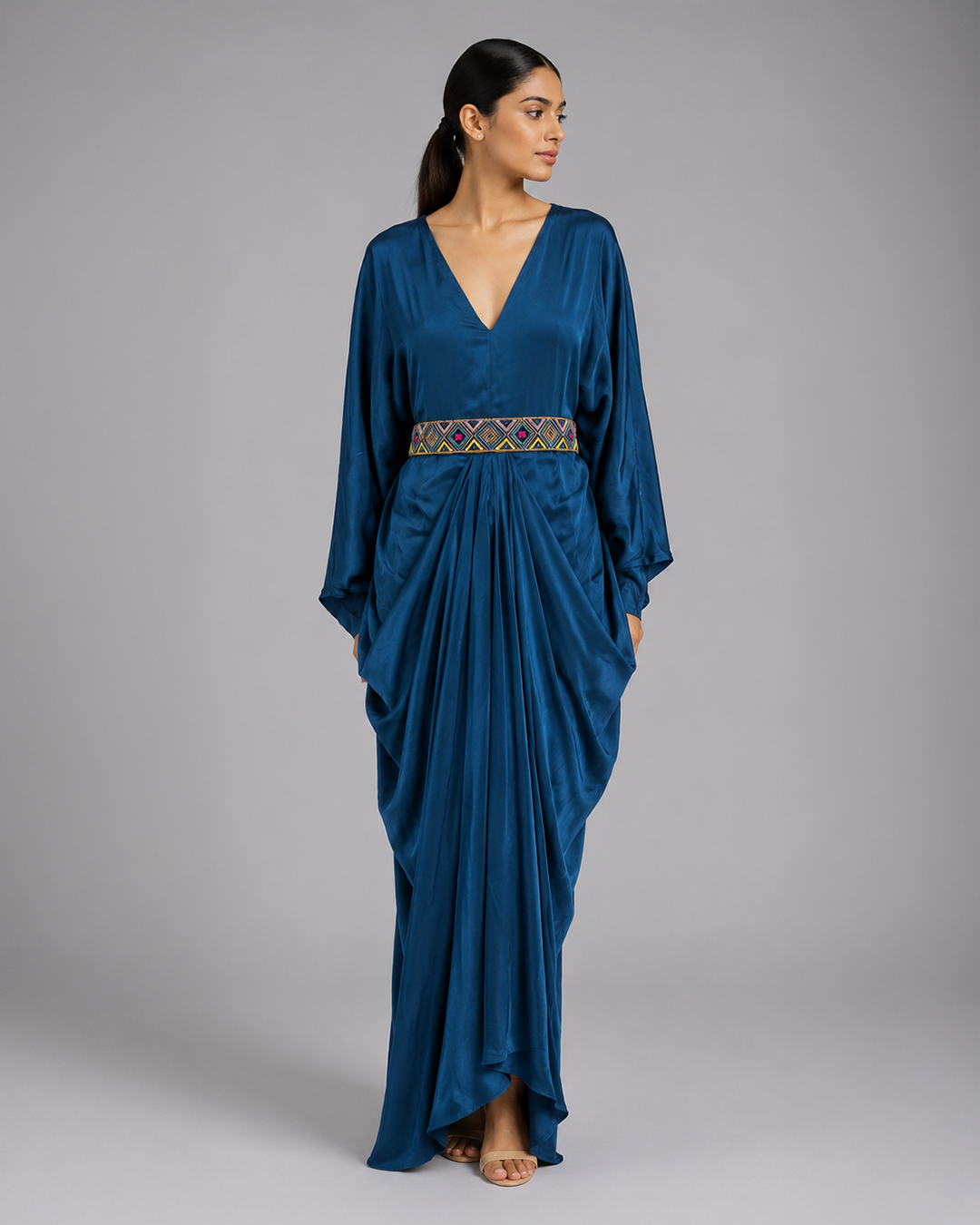 Tarini Belted Kaftan