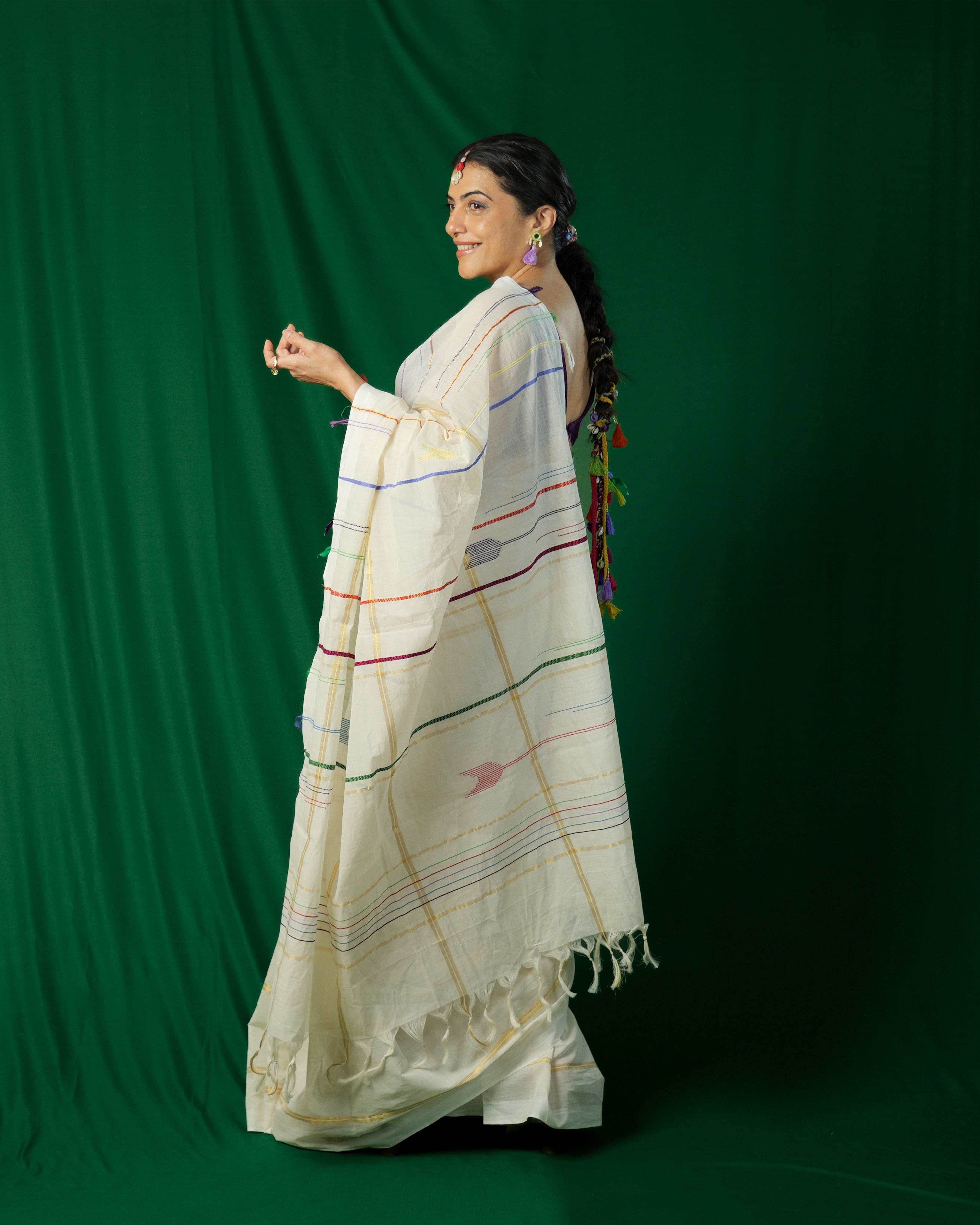 Nalini Thoranam Kasavu Saree