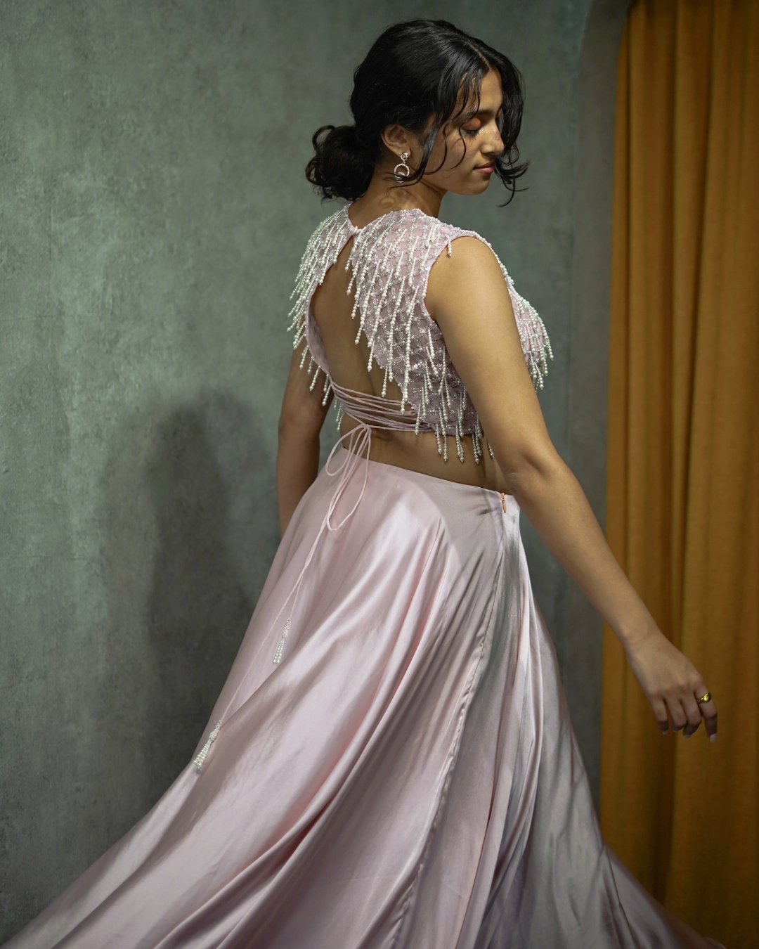 Cotton Candy Embellished Lehenga