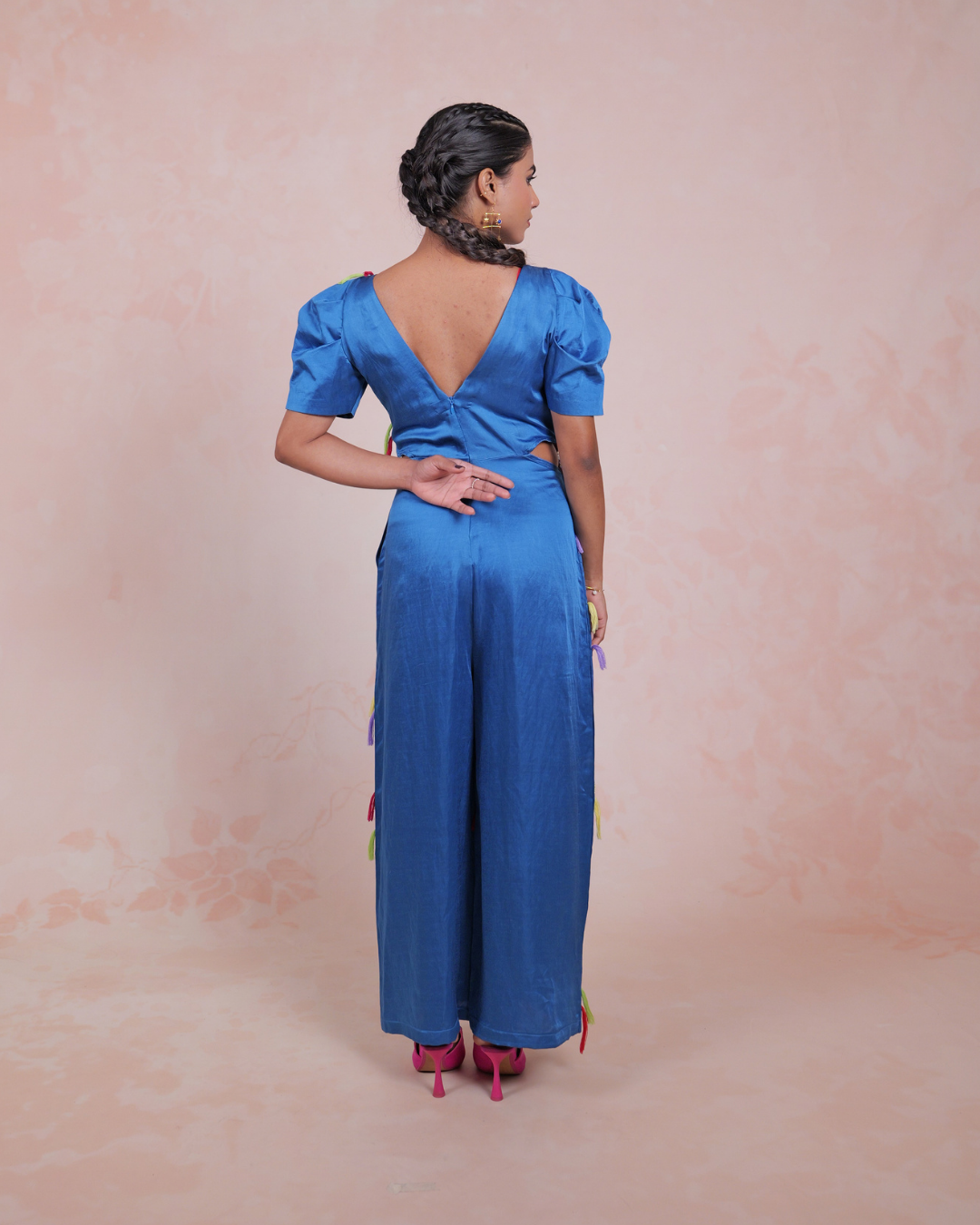 Taalika Cobalt Blue Jumpsuit