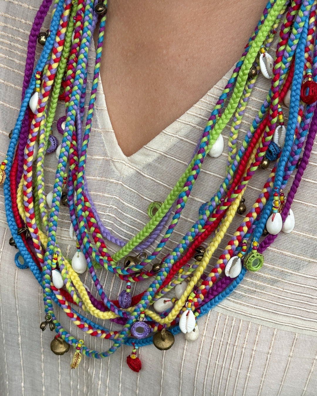 Aarcha Braided Layered Necklace