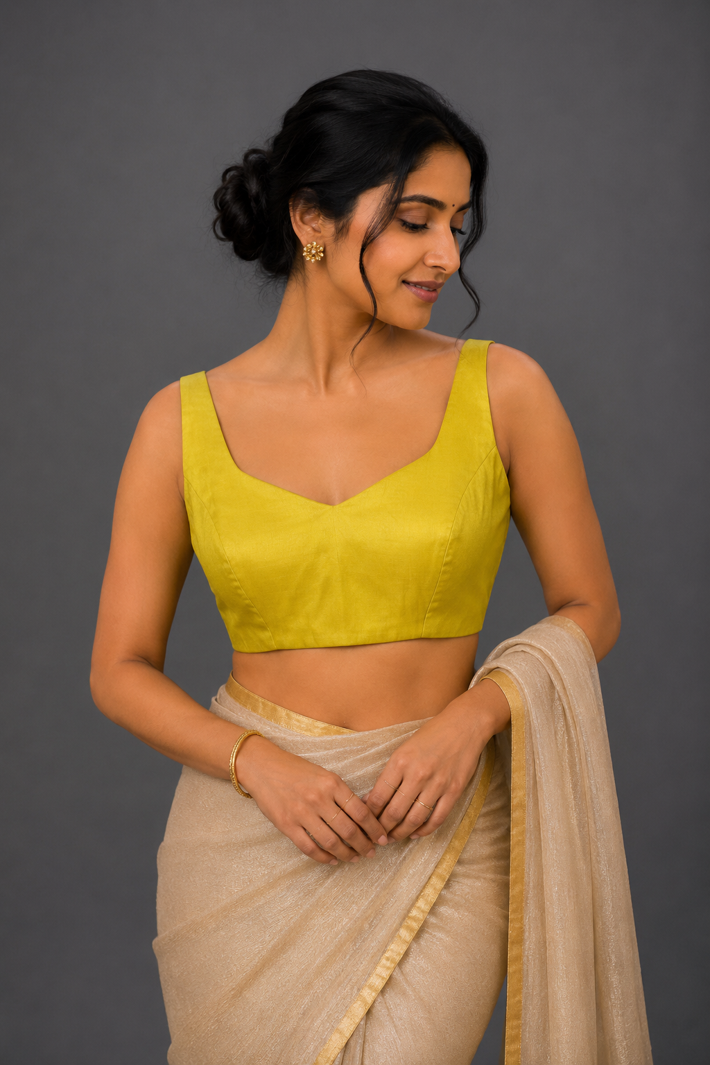 Mustard Yellow blouse