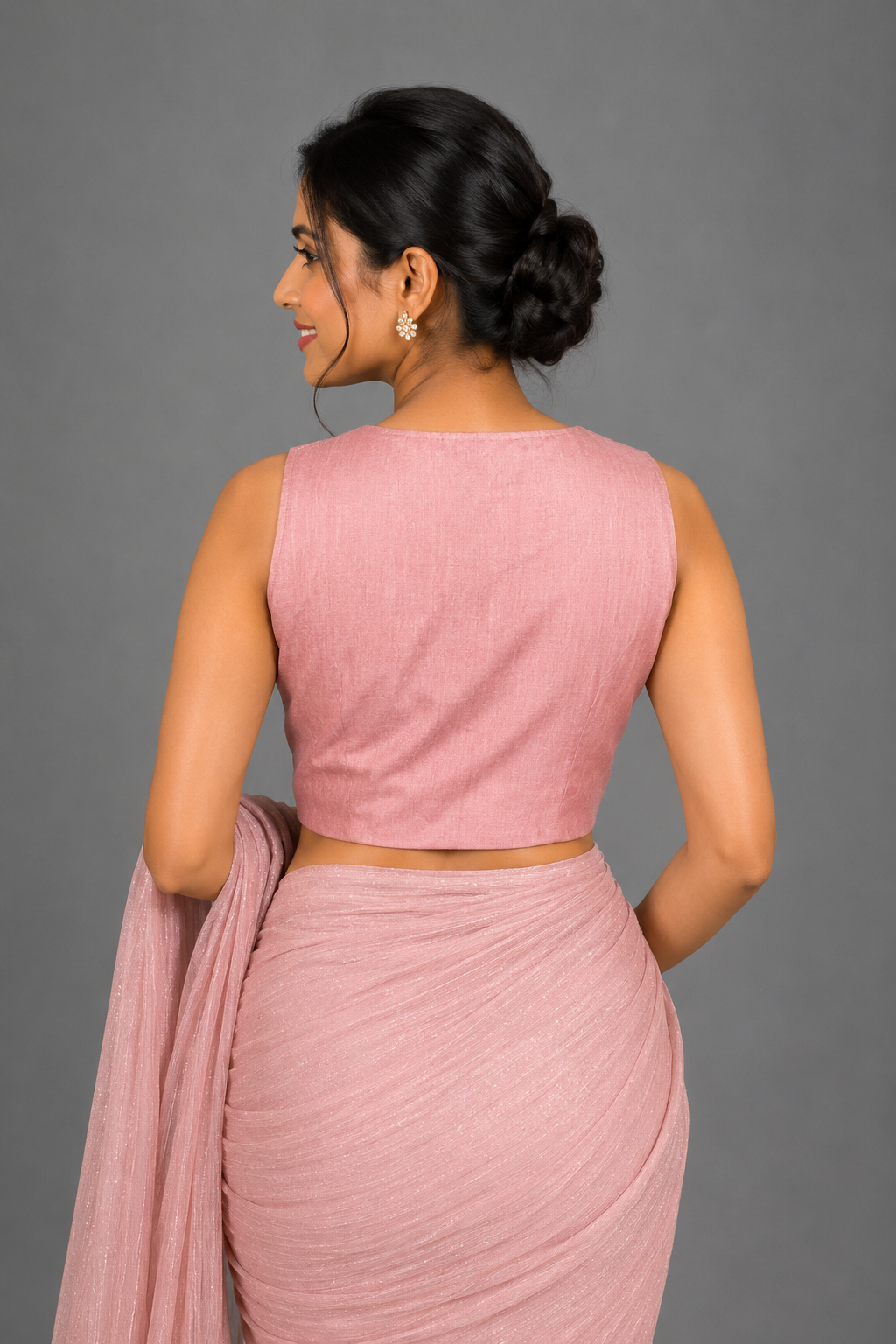 Linen Satin Blouse