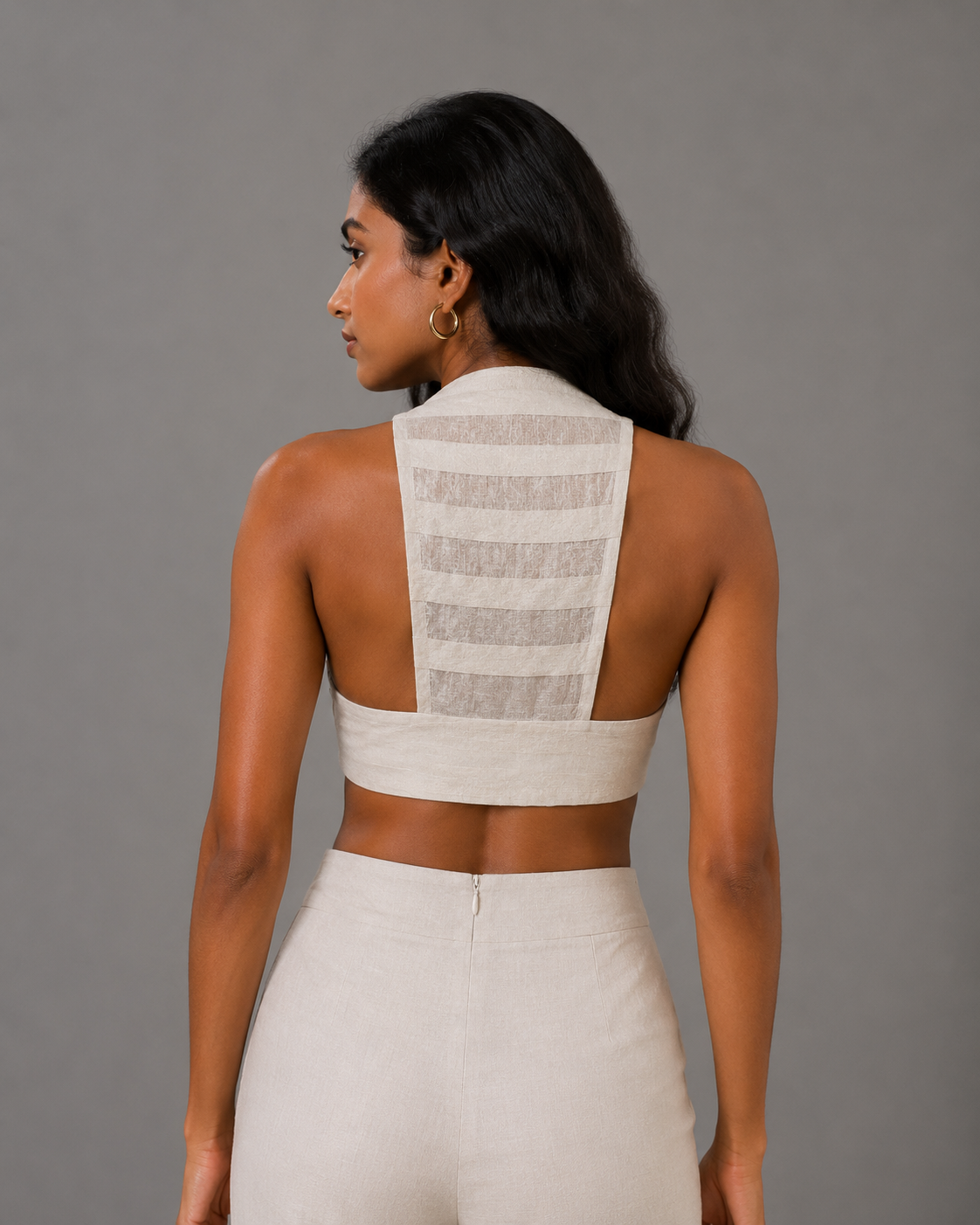 Off white top