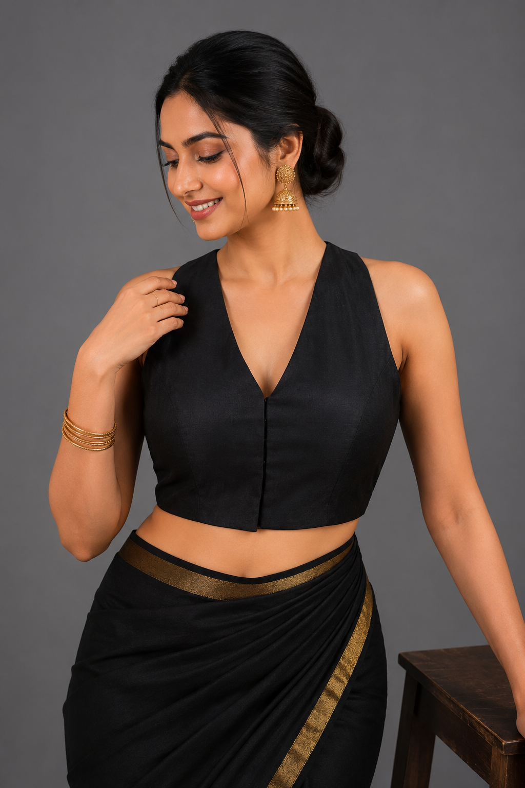 Halter Neck Blouse