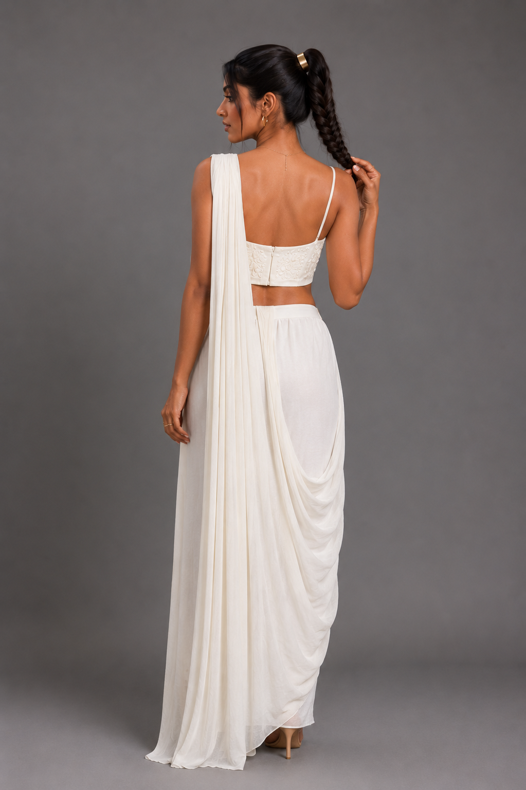 Ivory Applique top