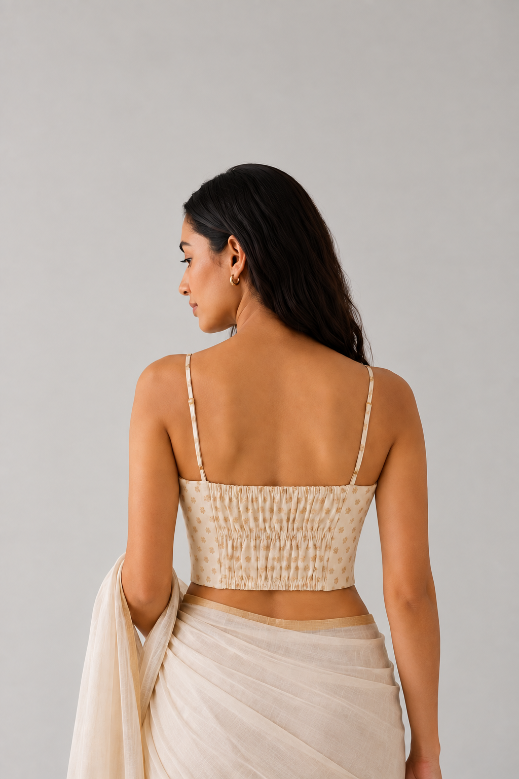 Off-White Petal Corset