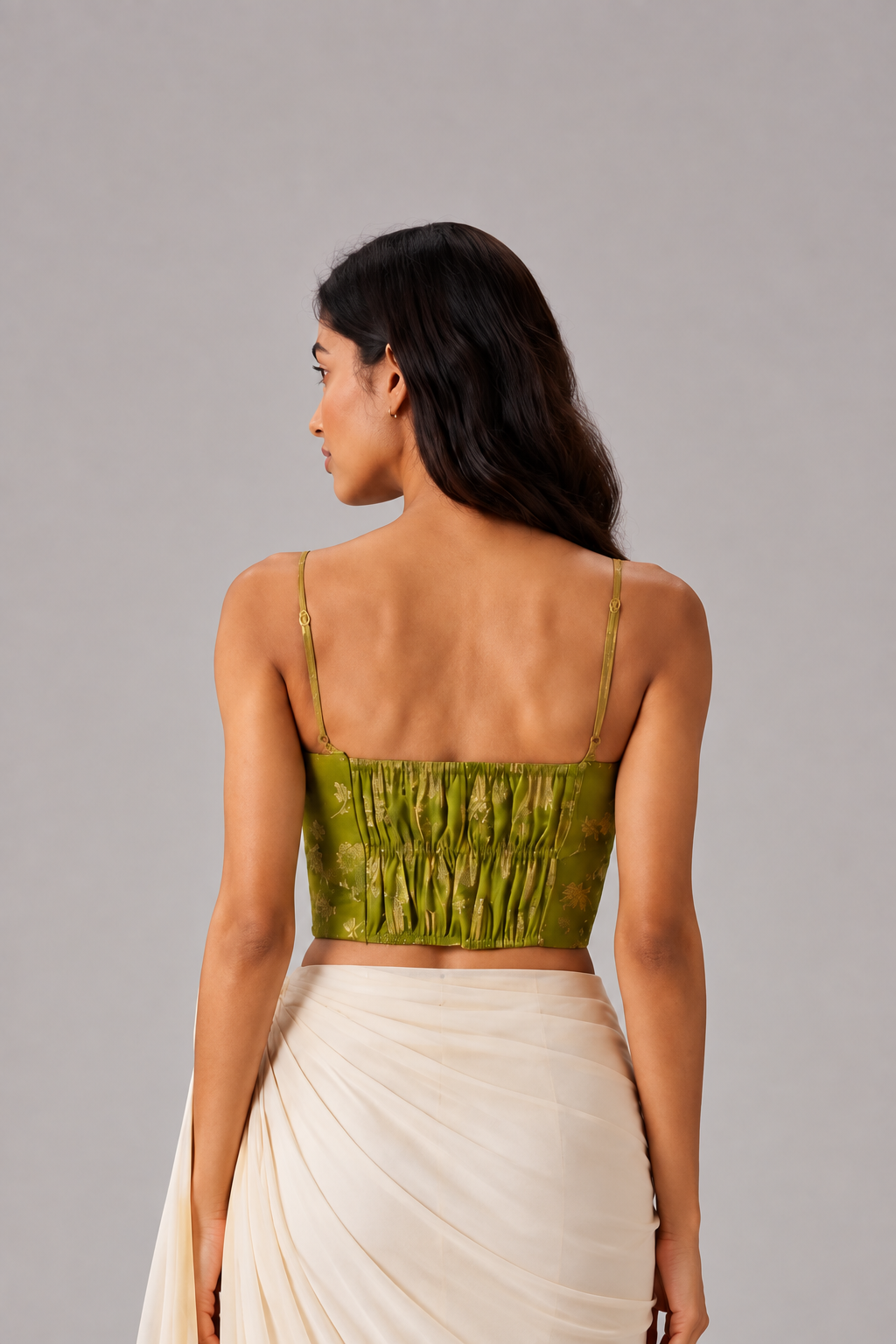 SANVI GREEN CORSET