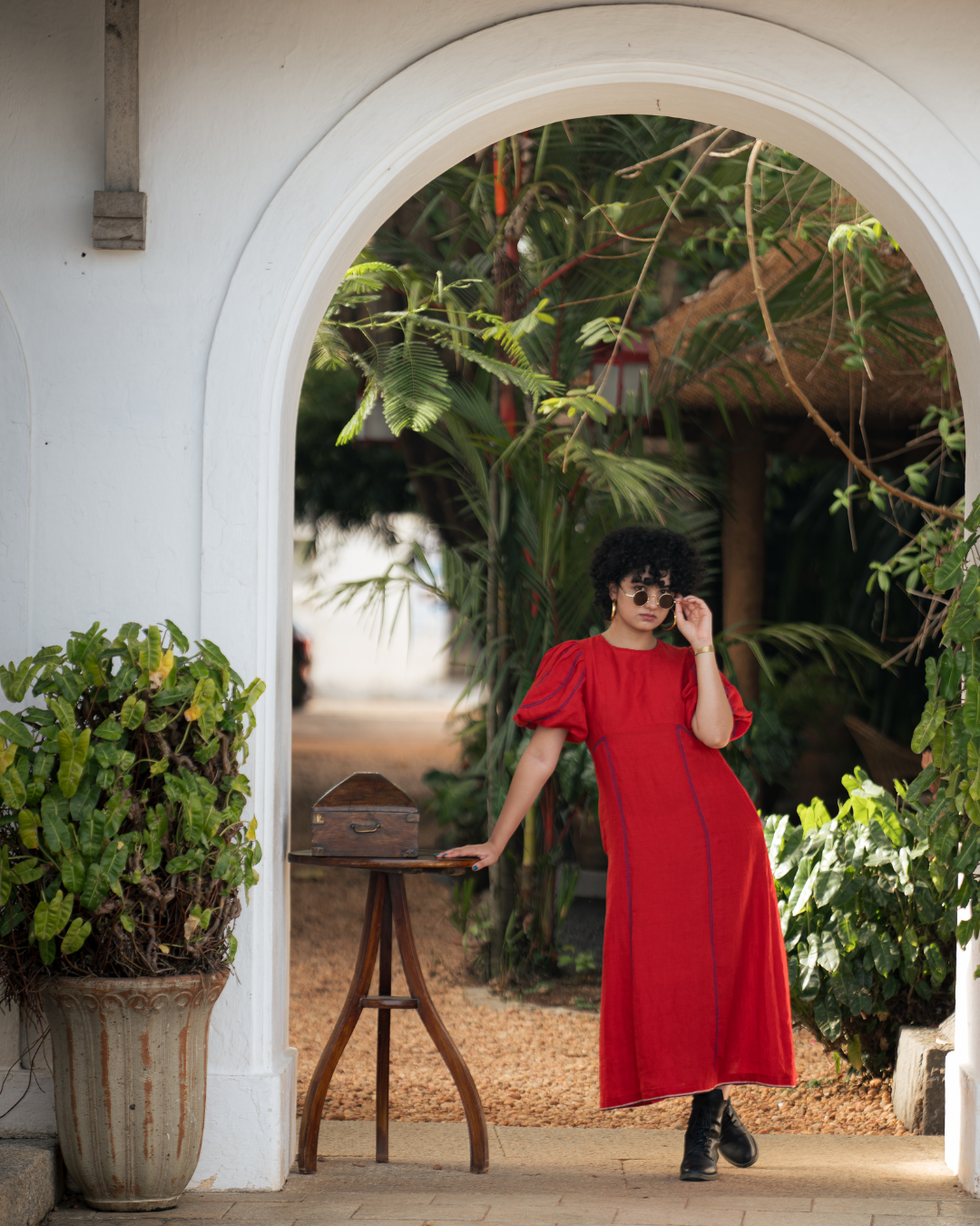 CHERRY SCARLETTE DRESS