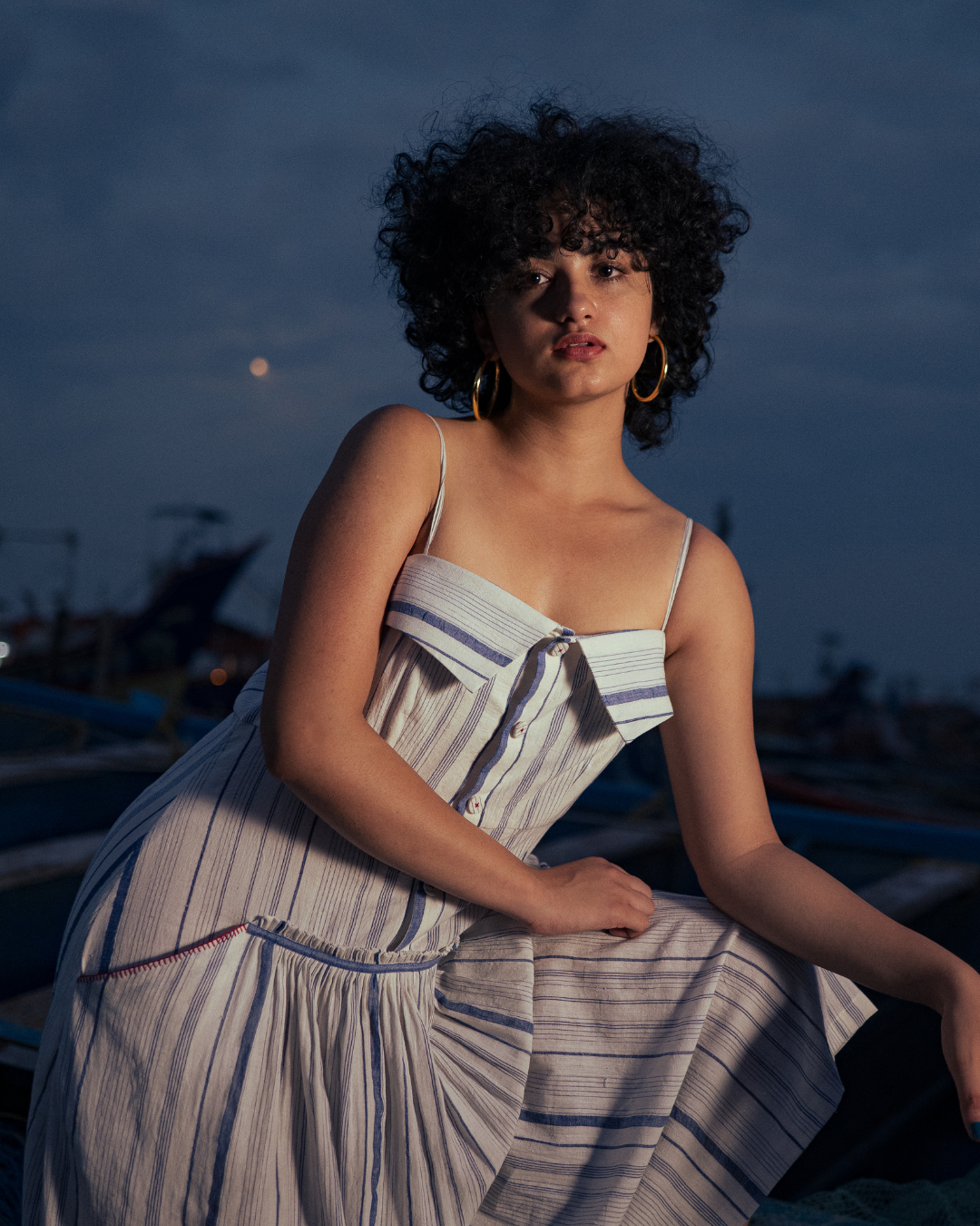SKYLINE MIDI DRESS