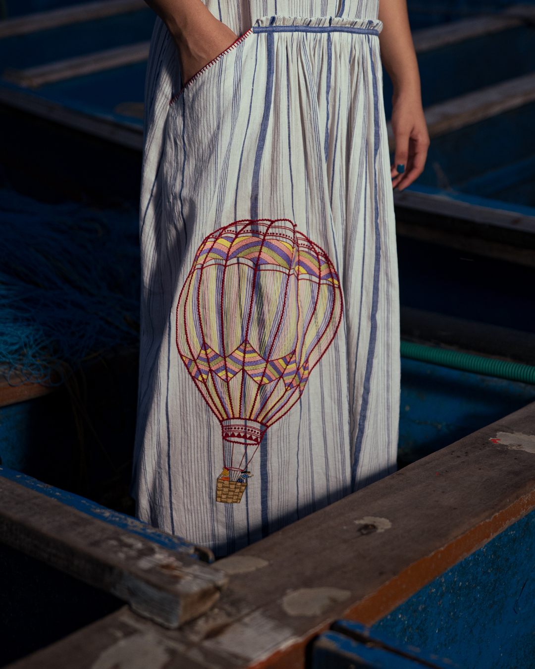 SKYLINE MIDI DRESS