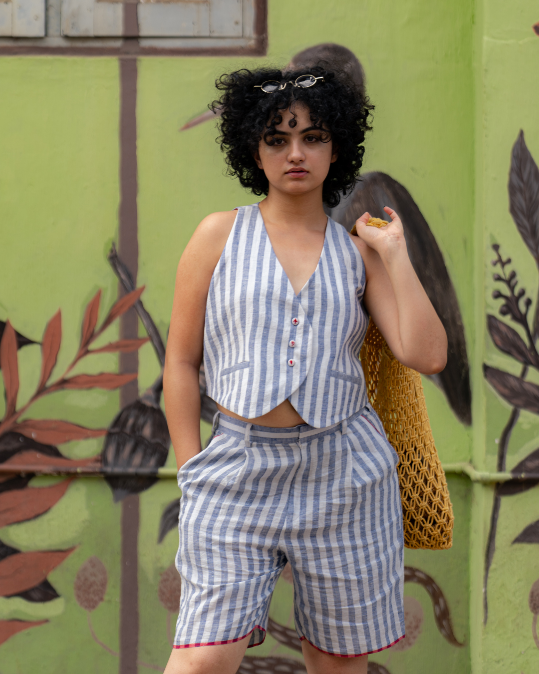 MARGOT STRIPED SHORTS