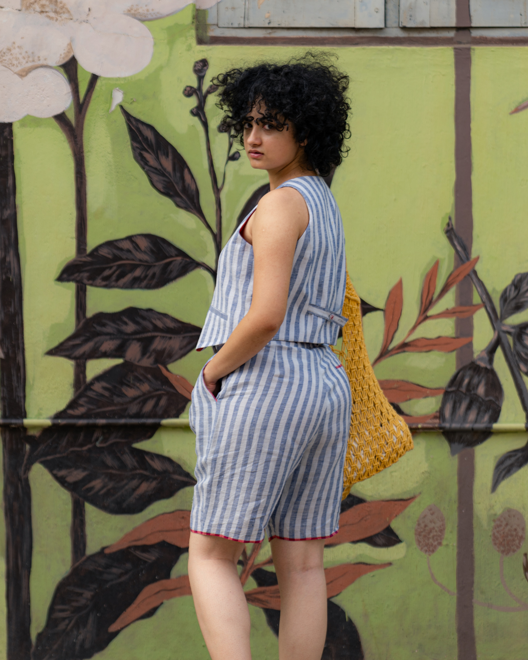 MARGOT STRIPED SHORTS