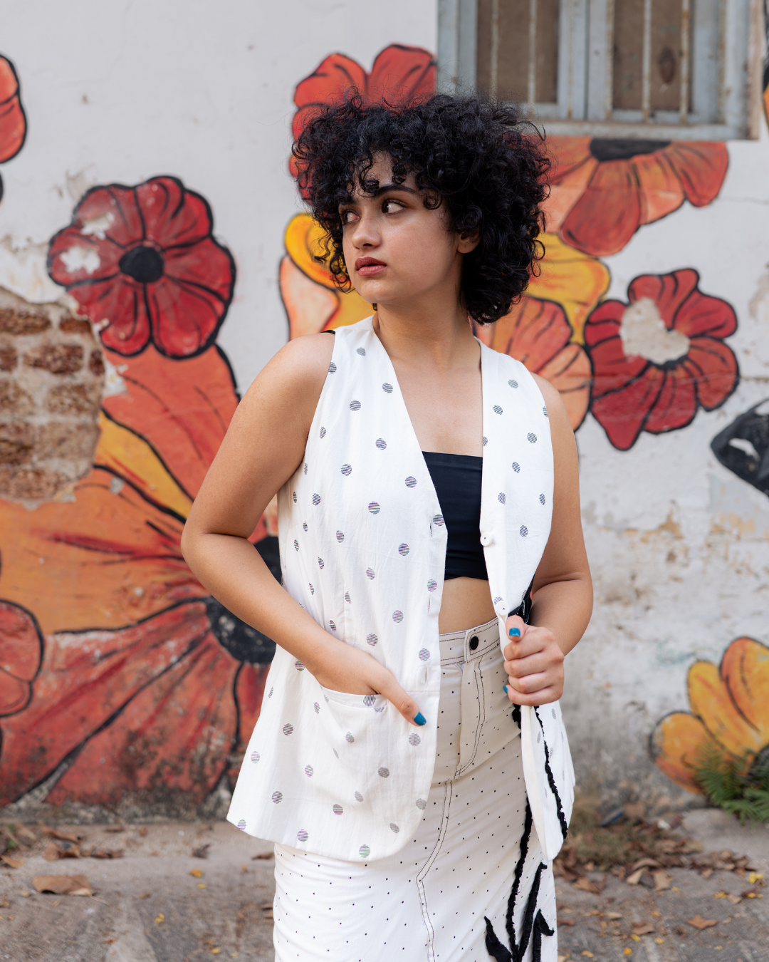 SABLE LONG VEST