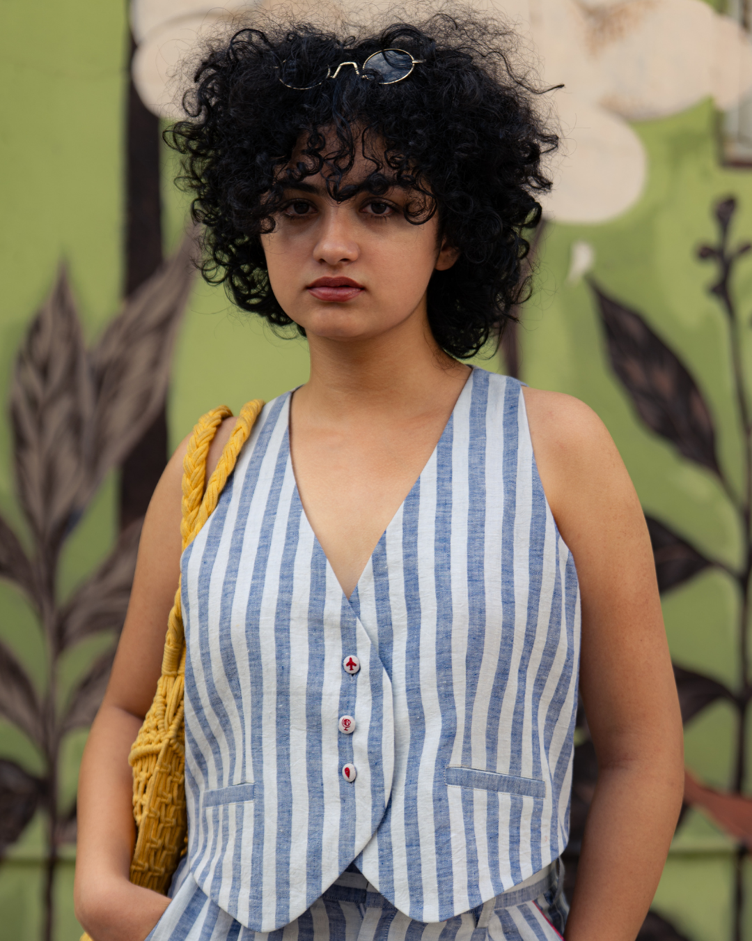 MARGOT STRIPED VEST