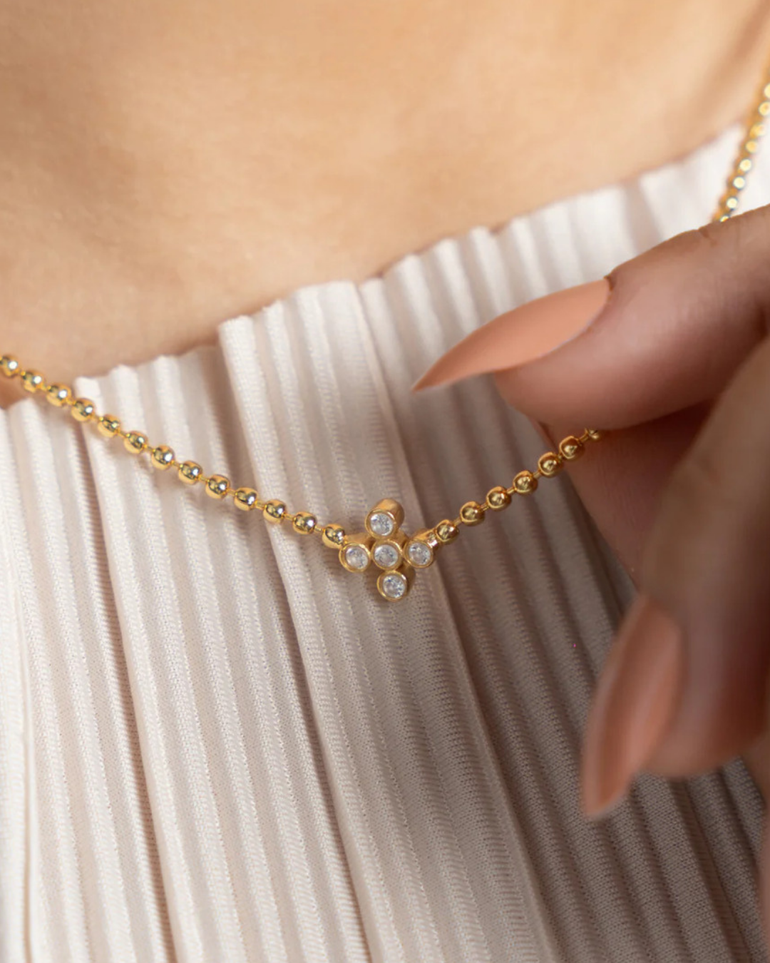 Sirius Star Necklace Gold