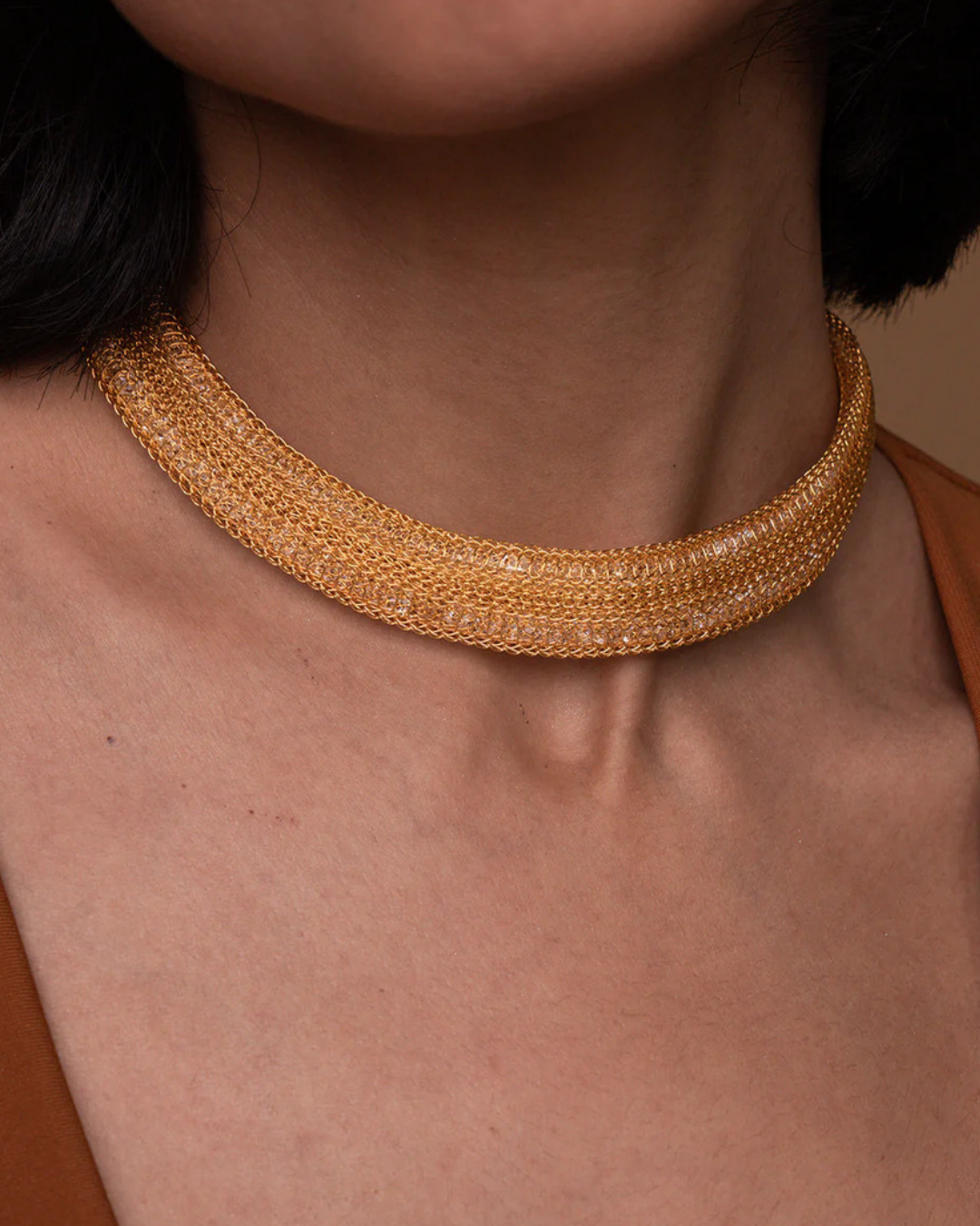 Time Of Shine Collar Gold