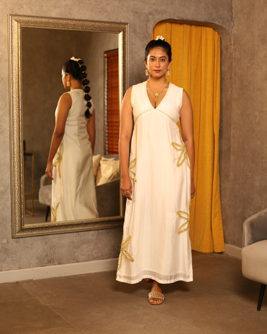 Chandan Slit Dress