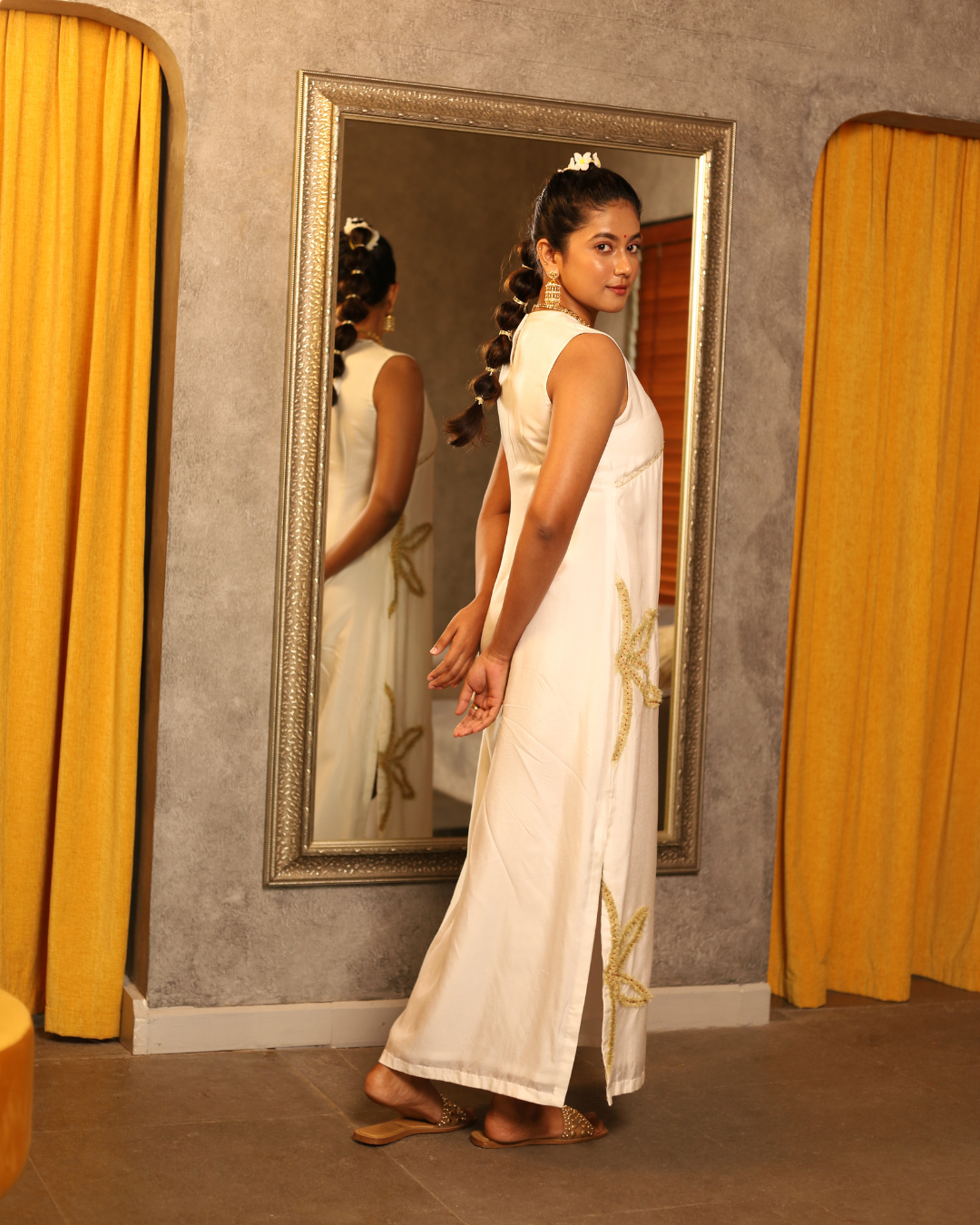 Chandan Slit Dress