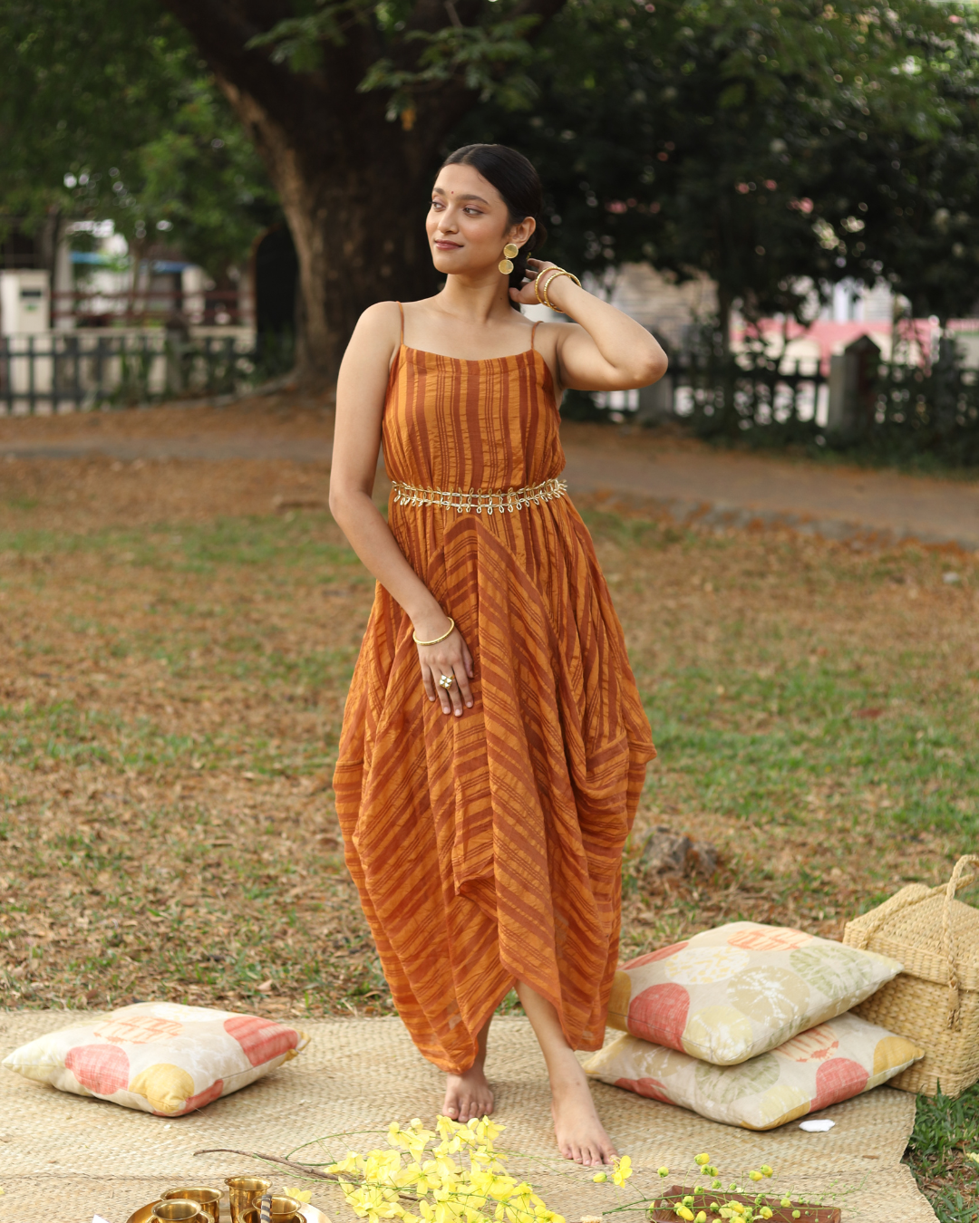 Bhoomi Balloon Slip Dress