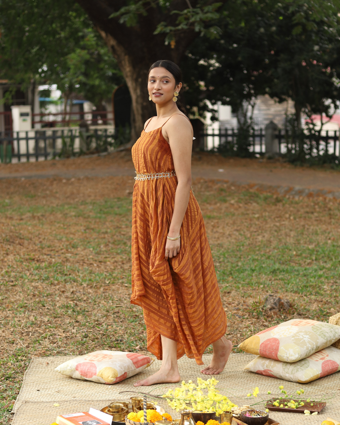 Bhoomi Balloon Slip Dress