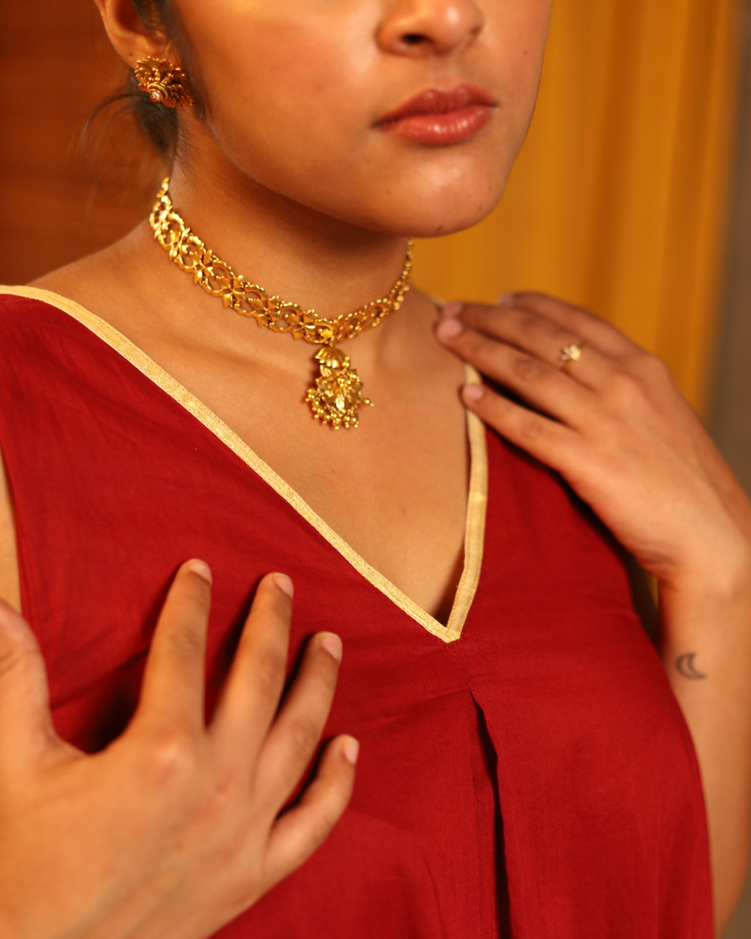 Kumkum Flared Dress