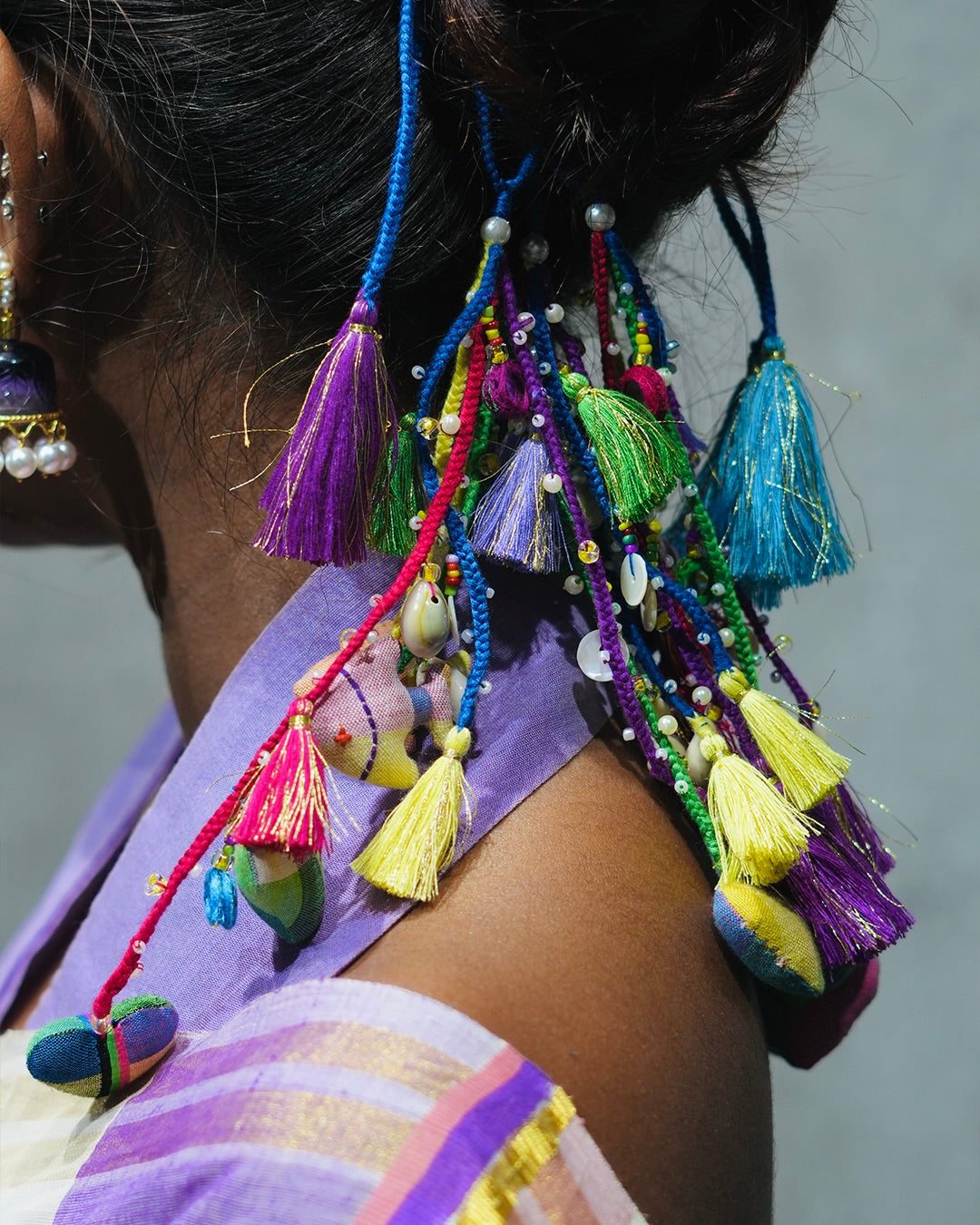 Heavy bunch hair accessory