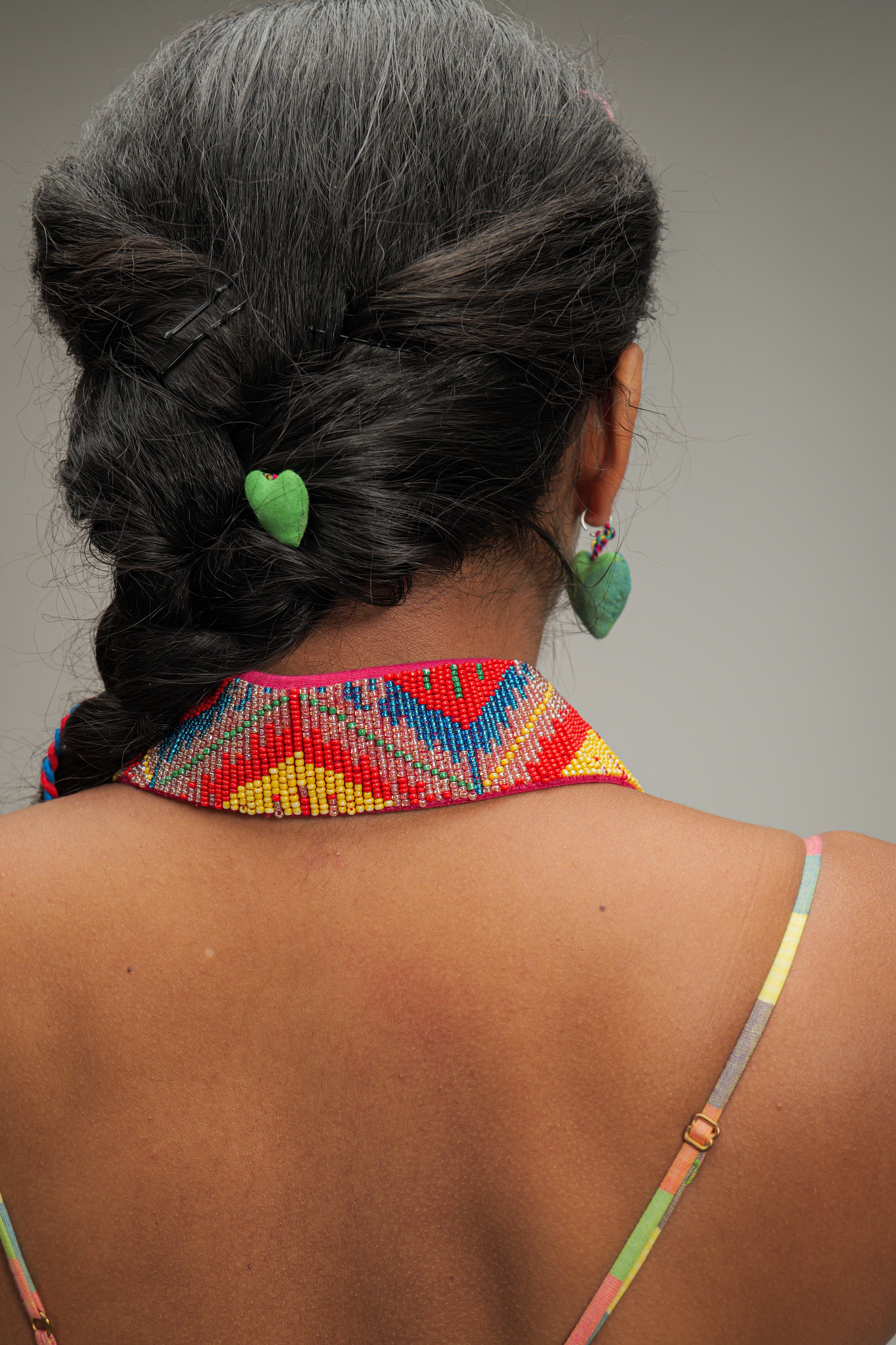 Anna embelished detachable collar