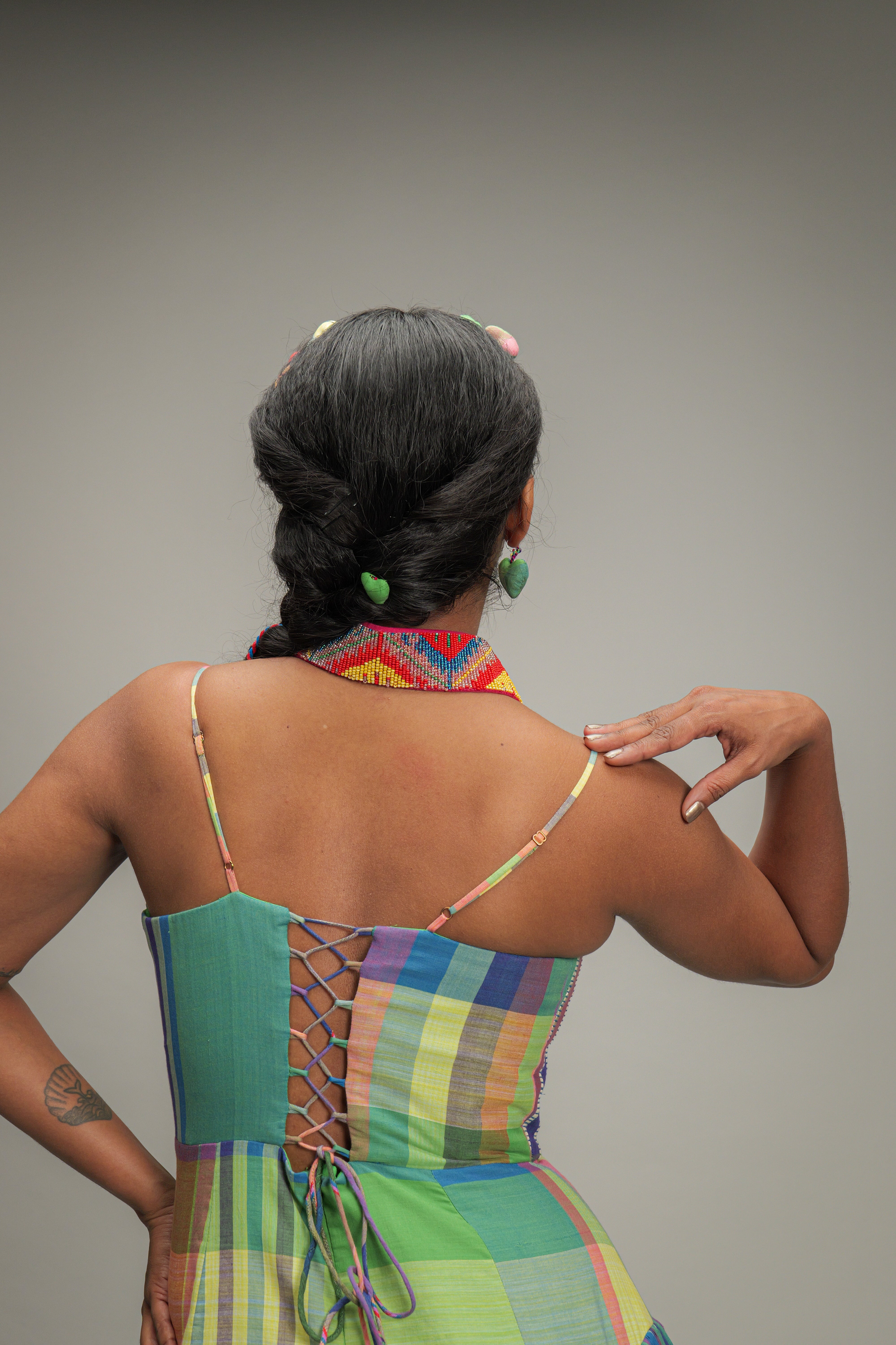 Anna embelished detachable collar