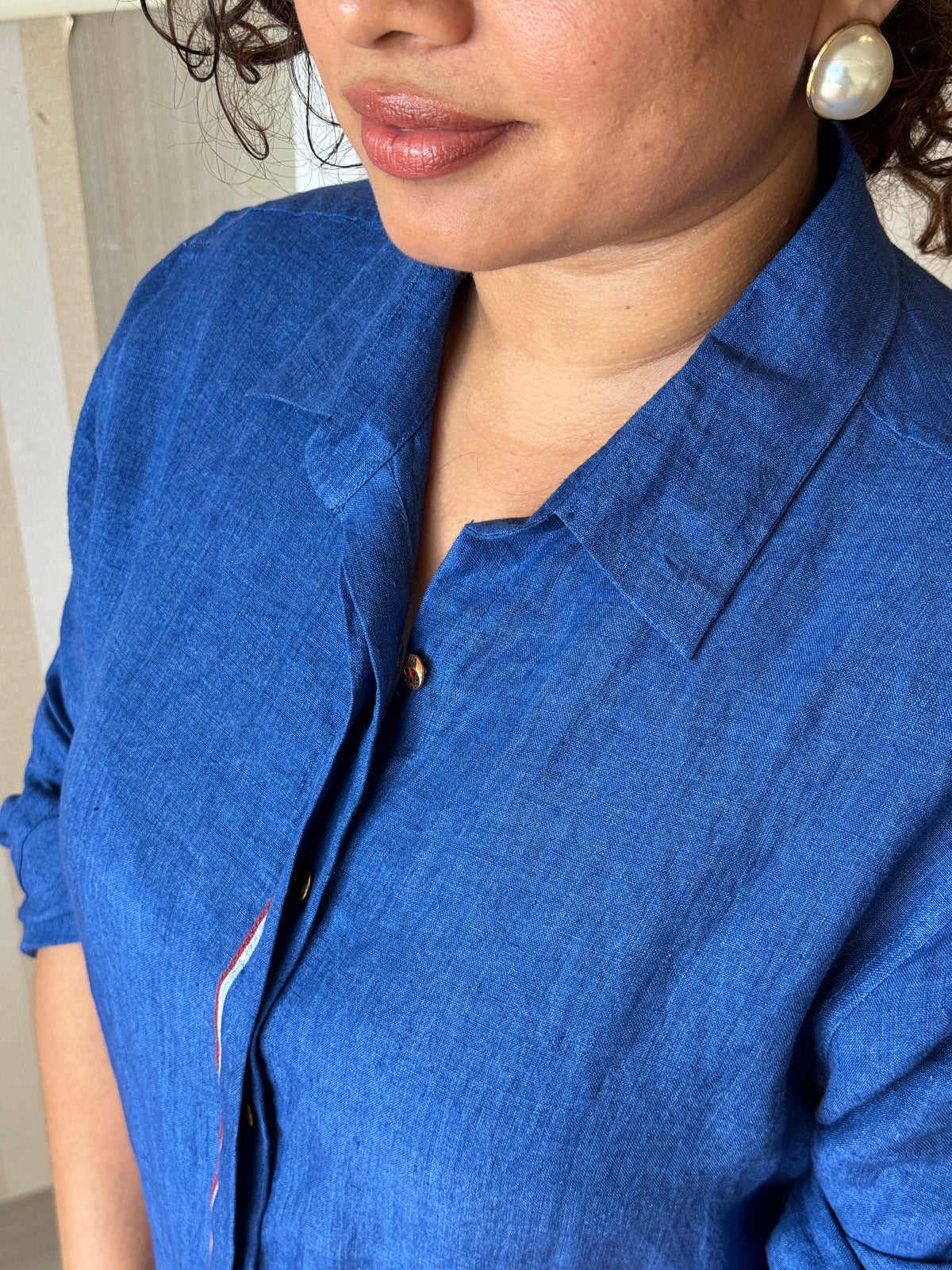 Elara Blue Tunic
