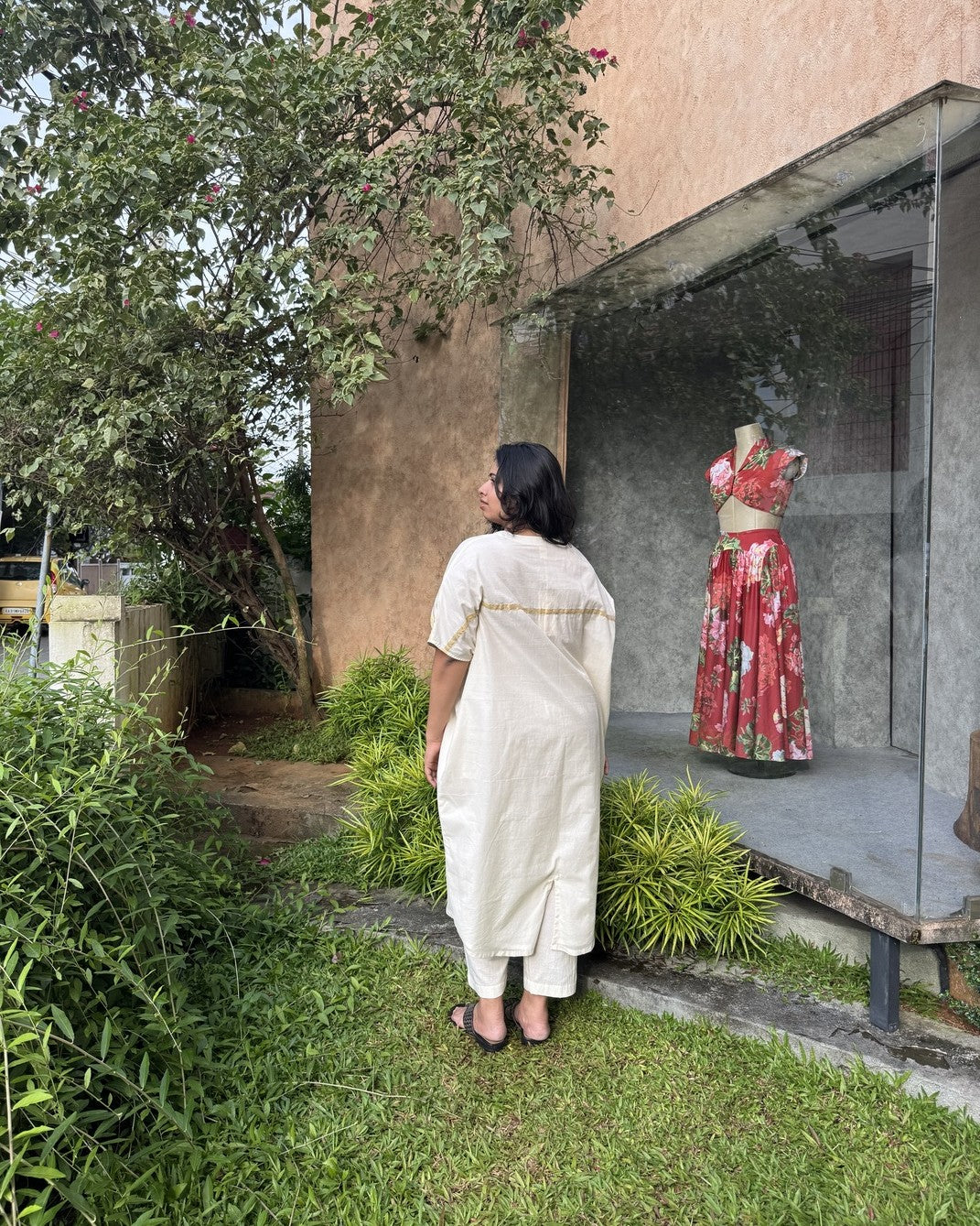 Raavya handloom cotton kaftan